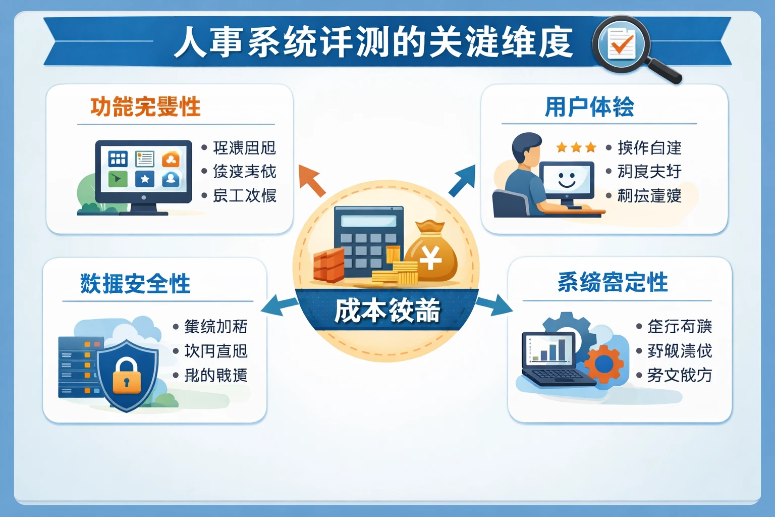 人事系统评测的关键维度