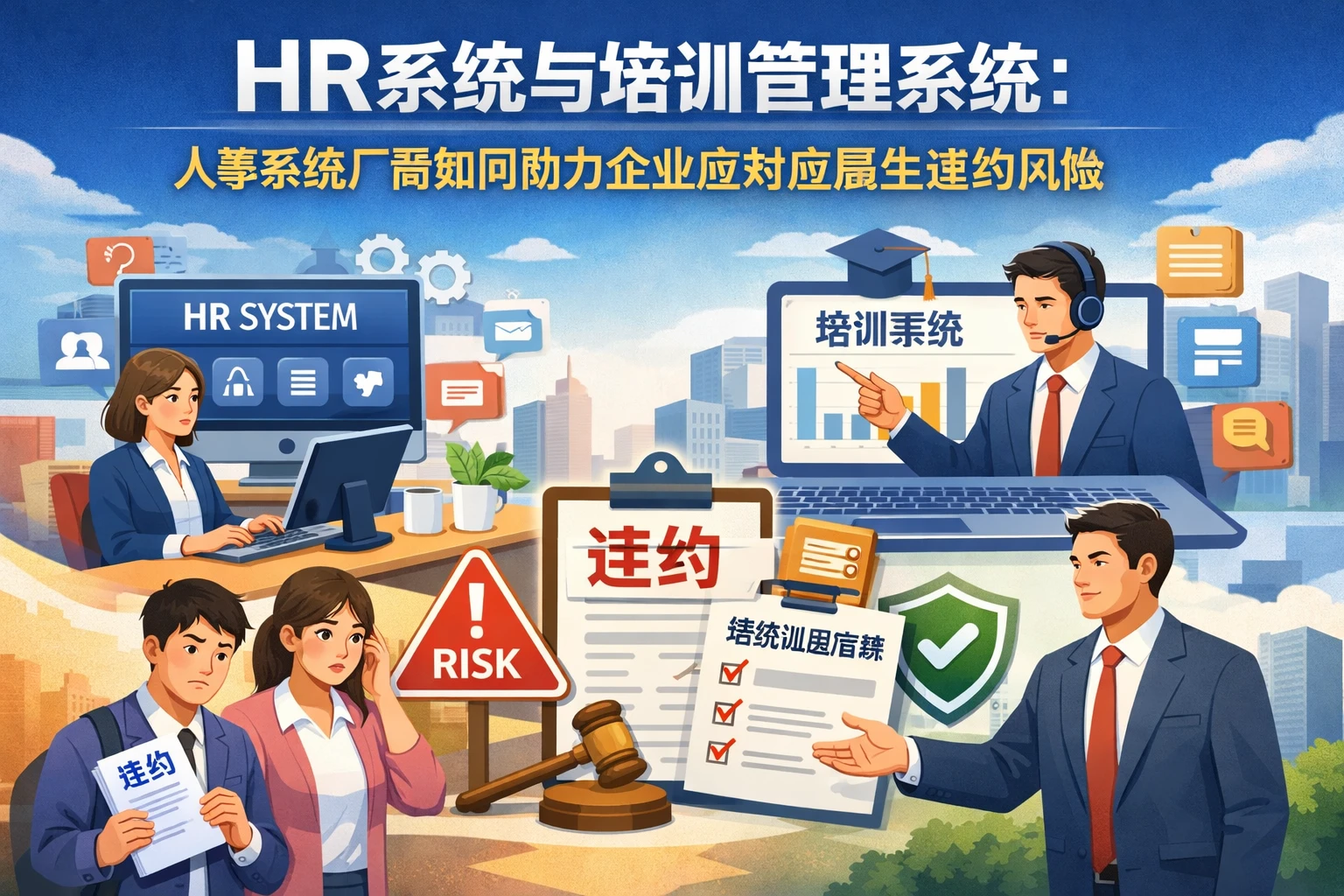 HR系统与培训管理系统：人事系统厂商如何助力企业应对应届生违约风险