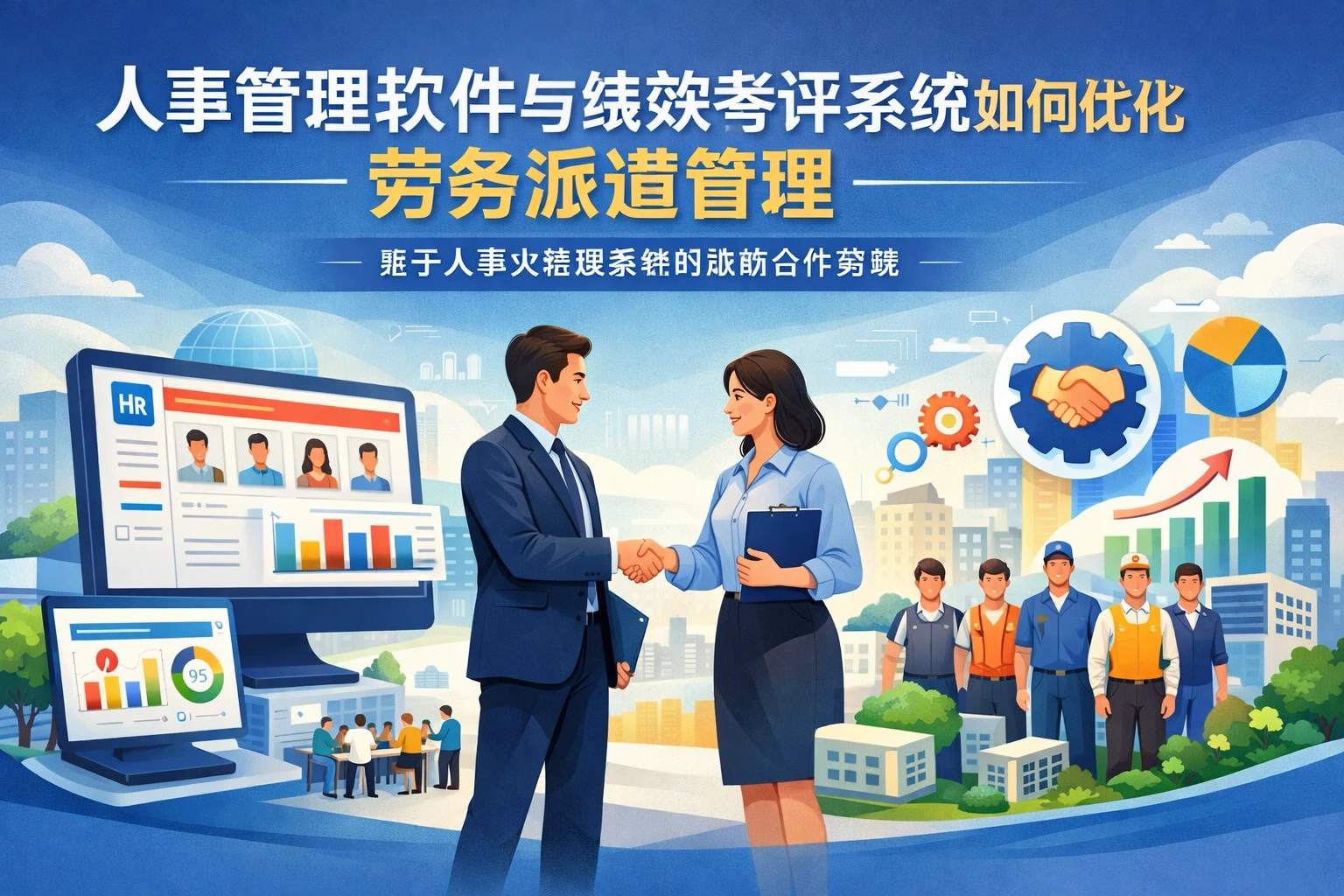 人事管理软件与绩效考评系统如何优化劳务派遣管理 - 基于人事大数据系统的战略合作实践