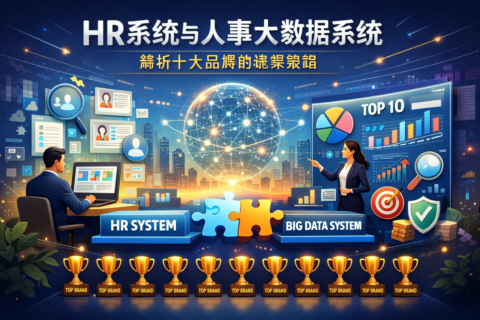 HR系统与人事大数据系统：解析十大品牌的选择策略