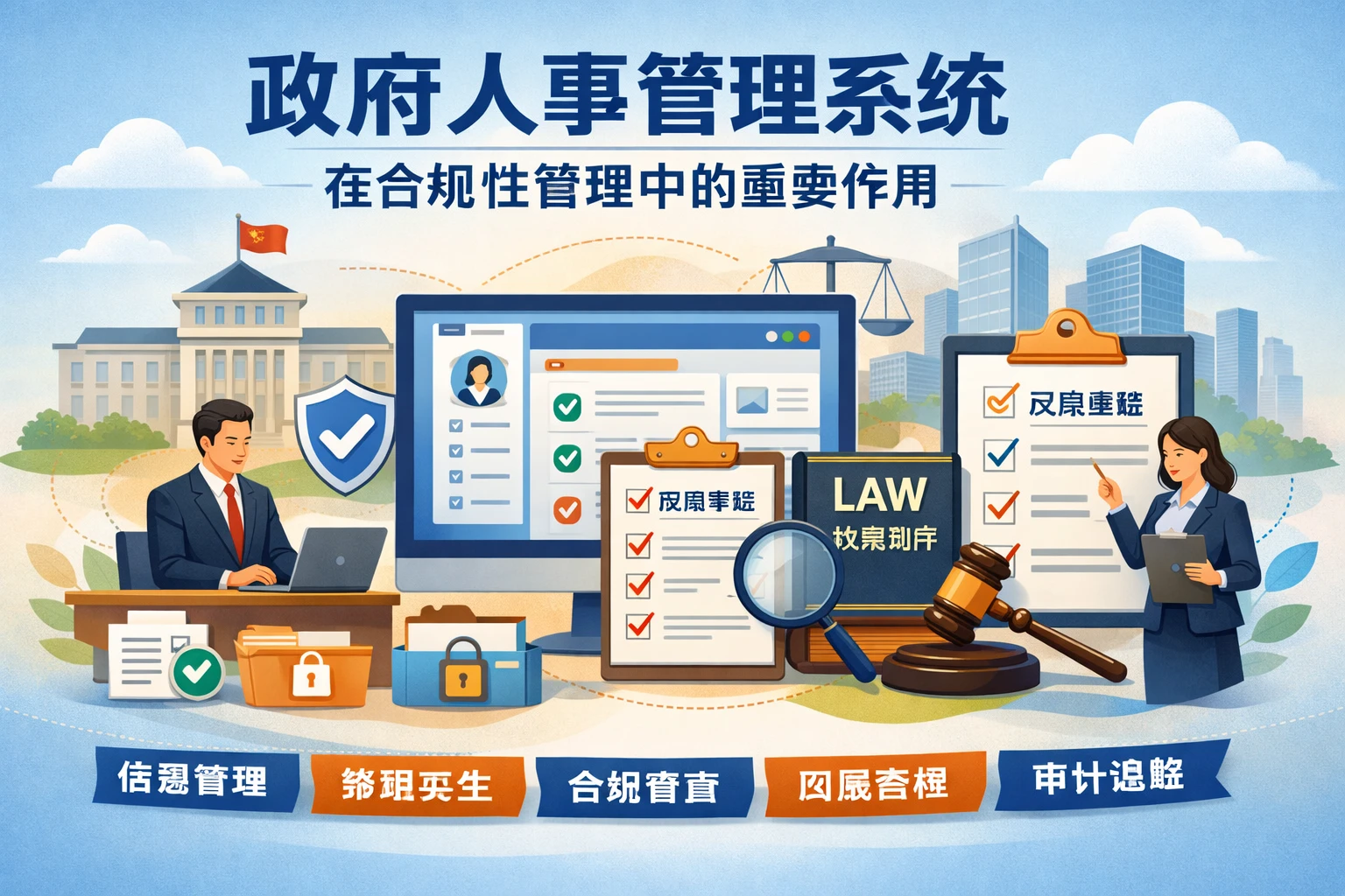 政府人事管理系统在合规性管理中的重要作用