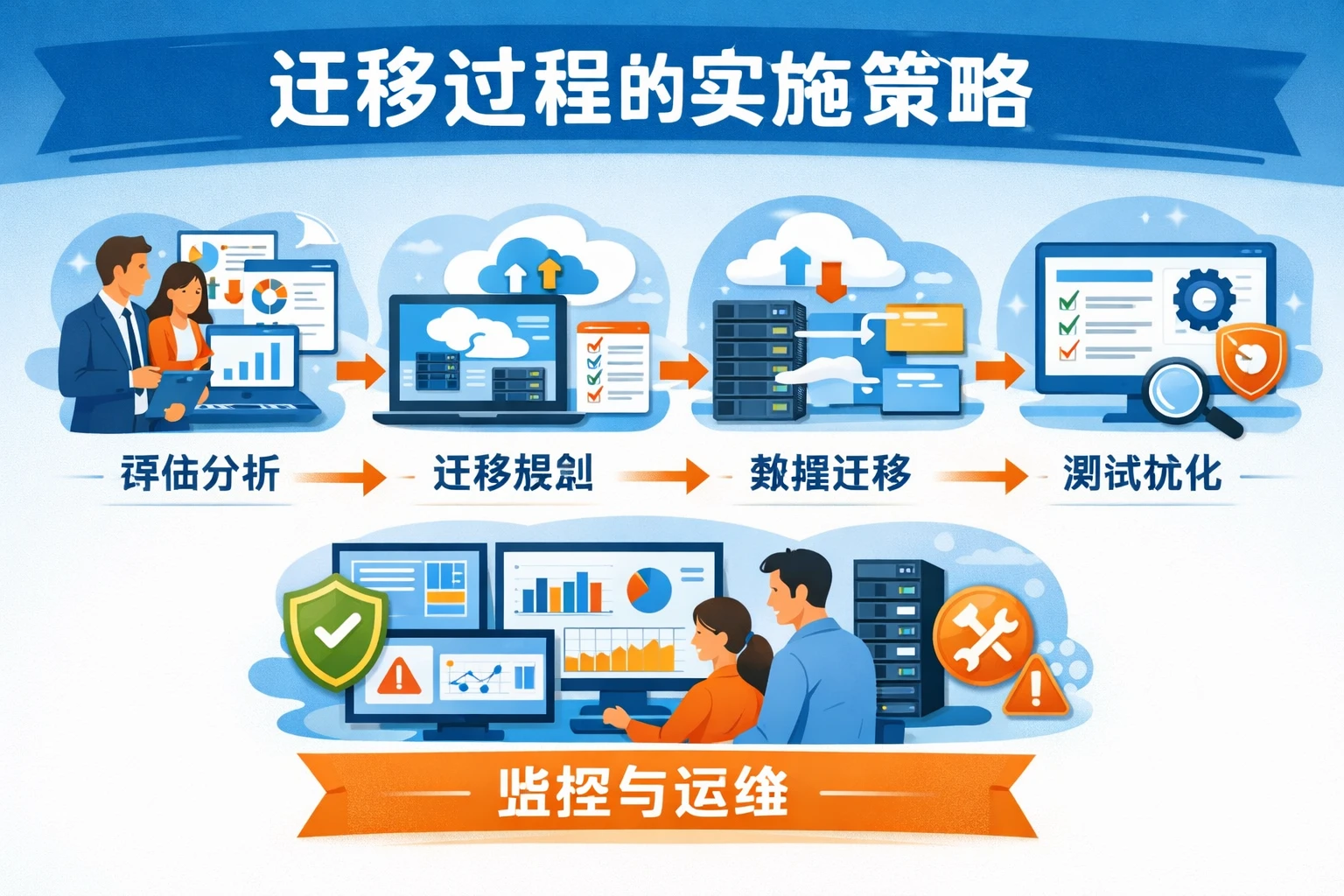 迁移过程的实施策略