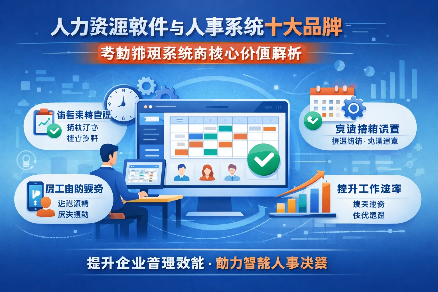 人力资源软件与人事系统十大品牌：考勤排班系统的核心价值解析