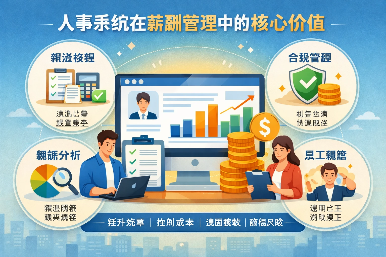 人事系统在薪酬管理中的核心价值