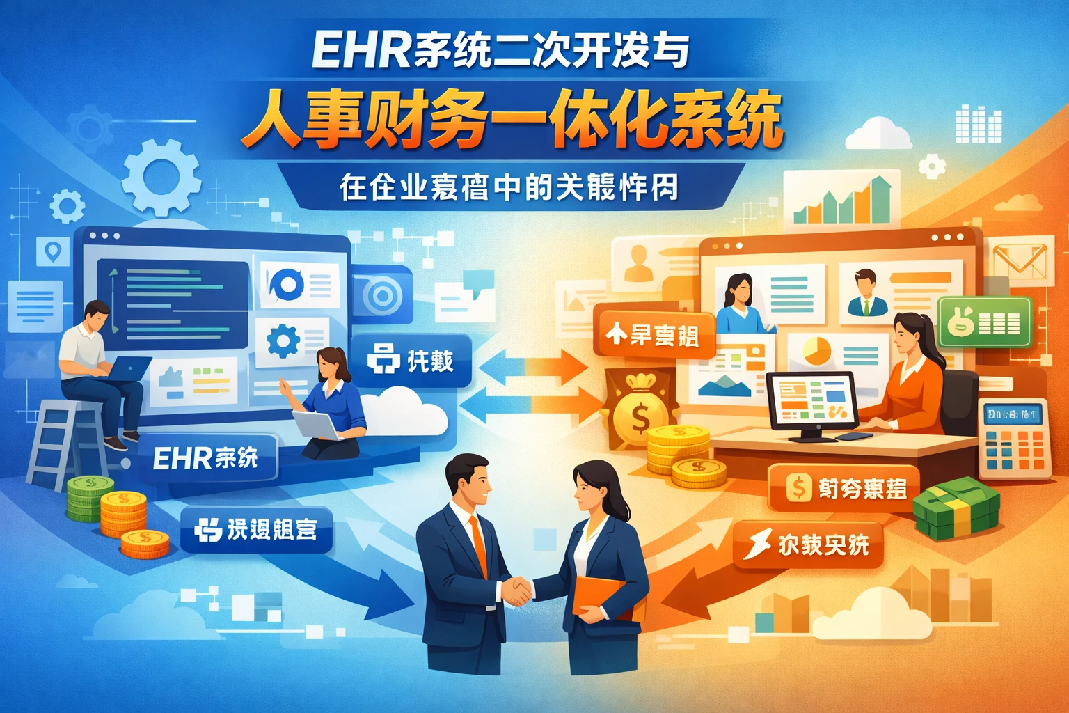EHR系统二次开发与人事财务一体化系统在企业管理中的关键作用