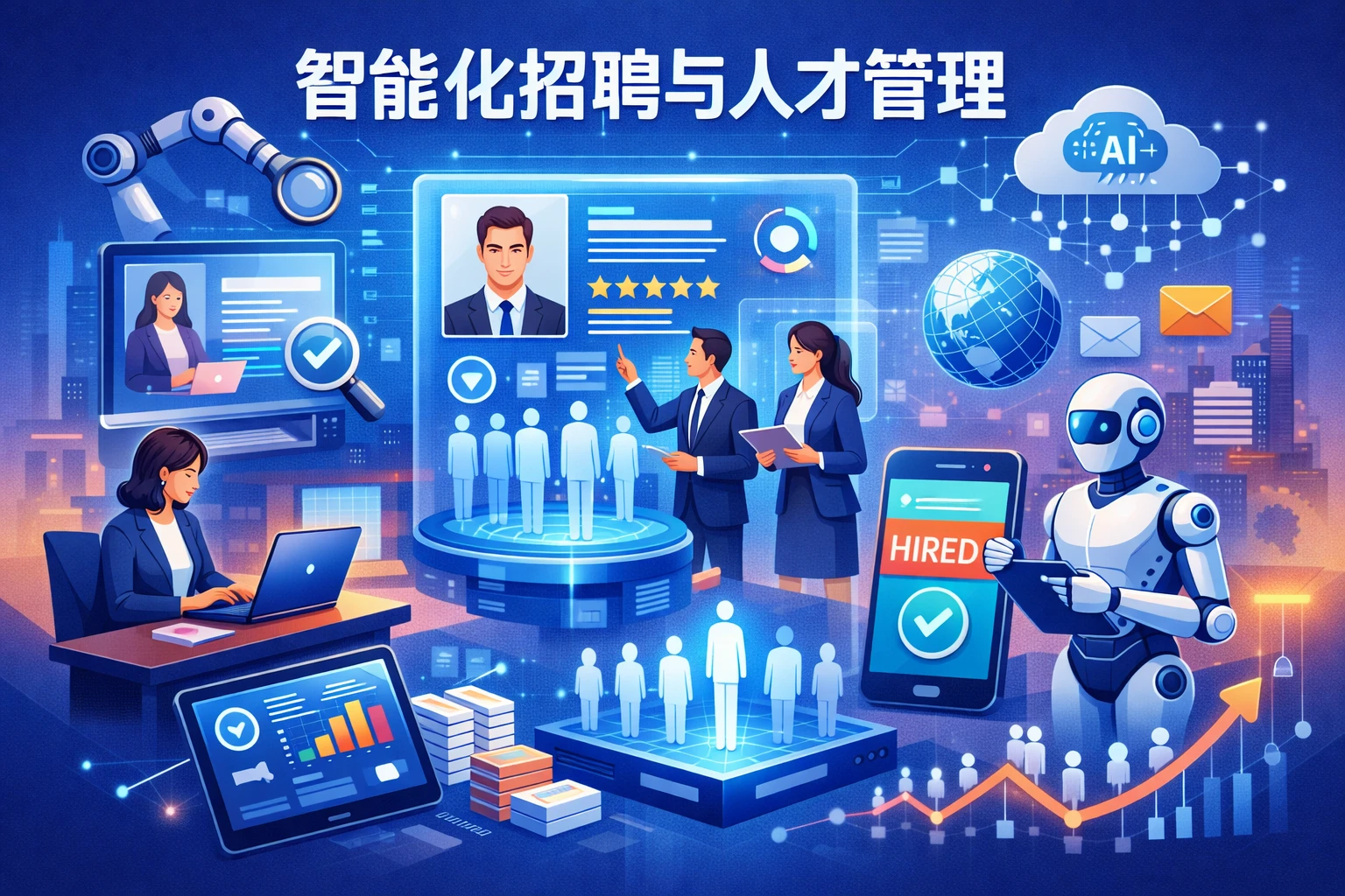智能化招聘与人才管理