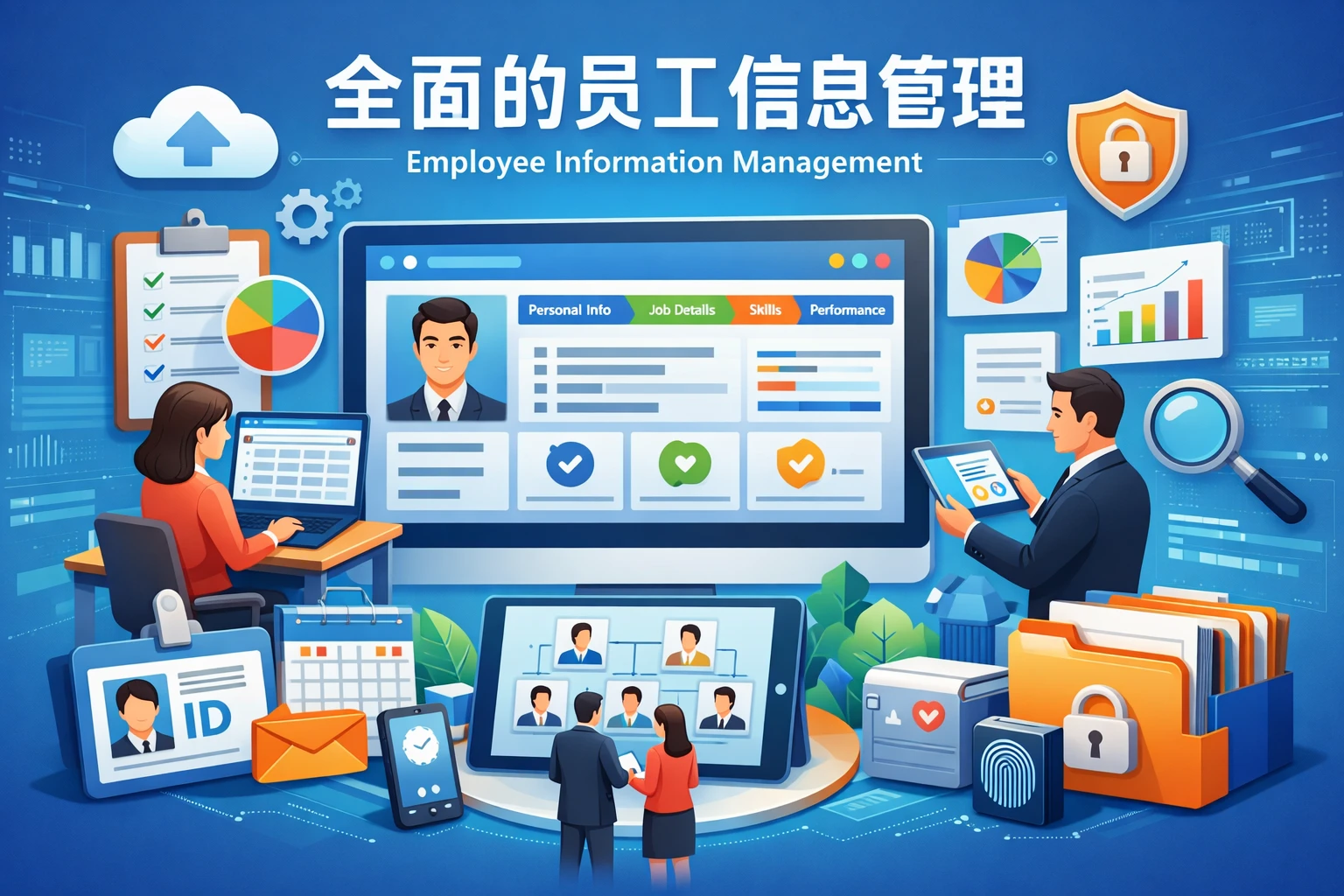 全面的员工信息管理