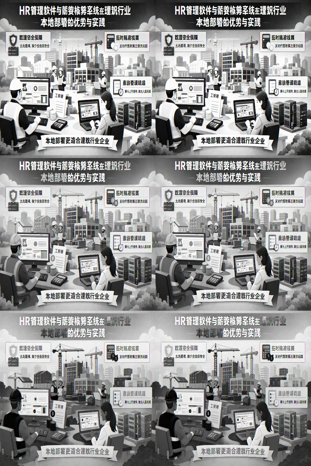 HR管理软件与薪资核算系统在建筑行业本地部署的优势与实践