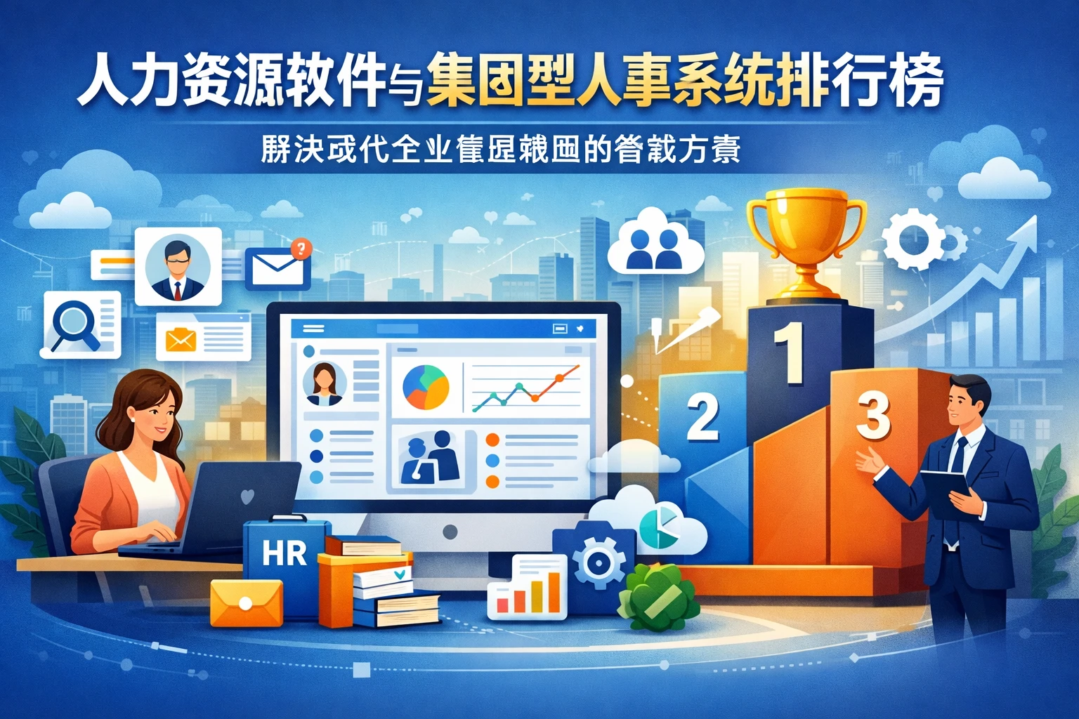 人力资源软件与集团型人事系统排行榜：解决现代企业管理难题的智能方案