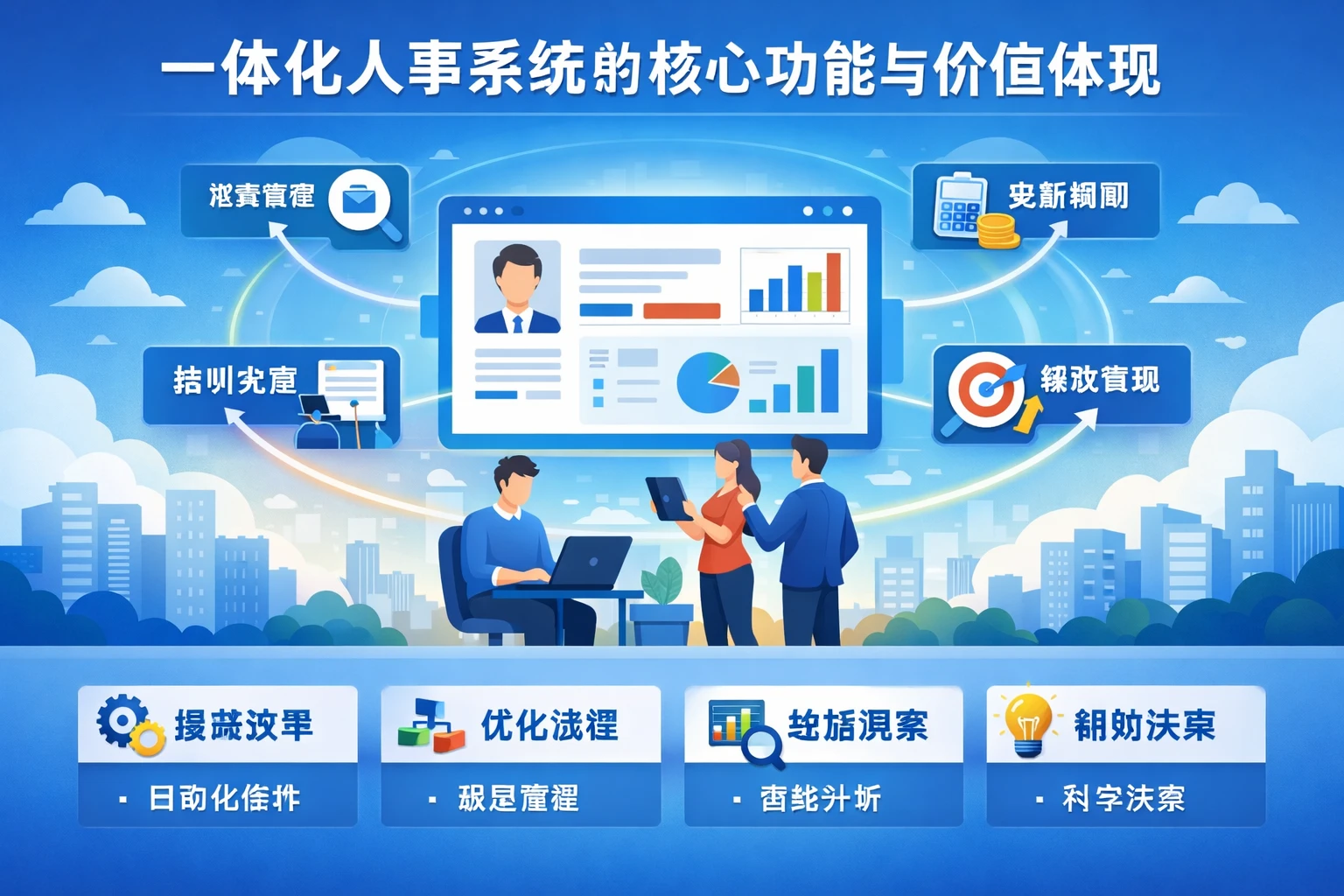 一体化人事系统的核心功能与价值体现