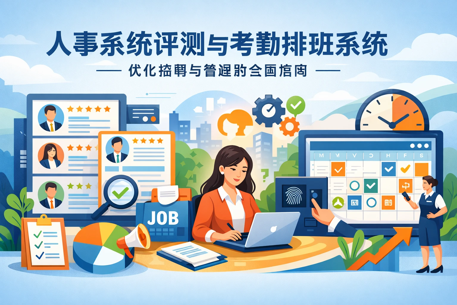 人事系统评测与考勤排班系统：优化招聘与管理的全面指南