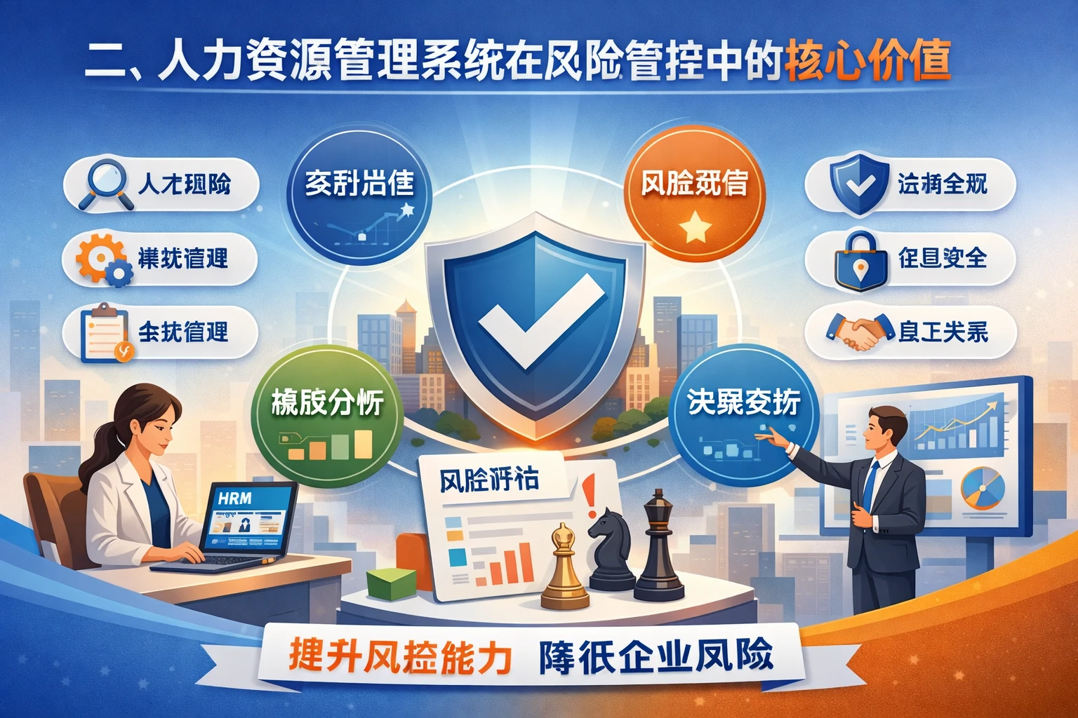 二、人力资源管理系统在风险管控中的核心价值