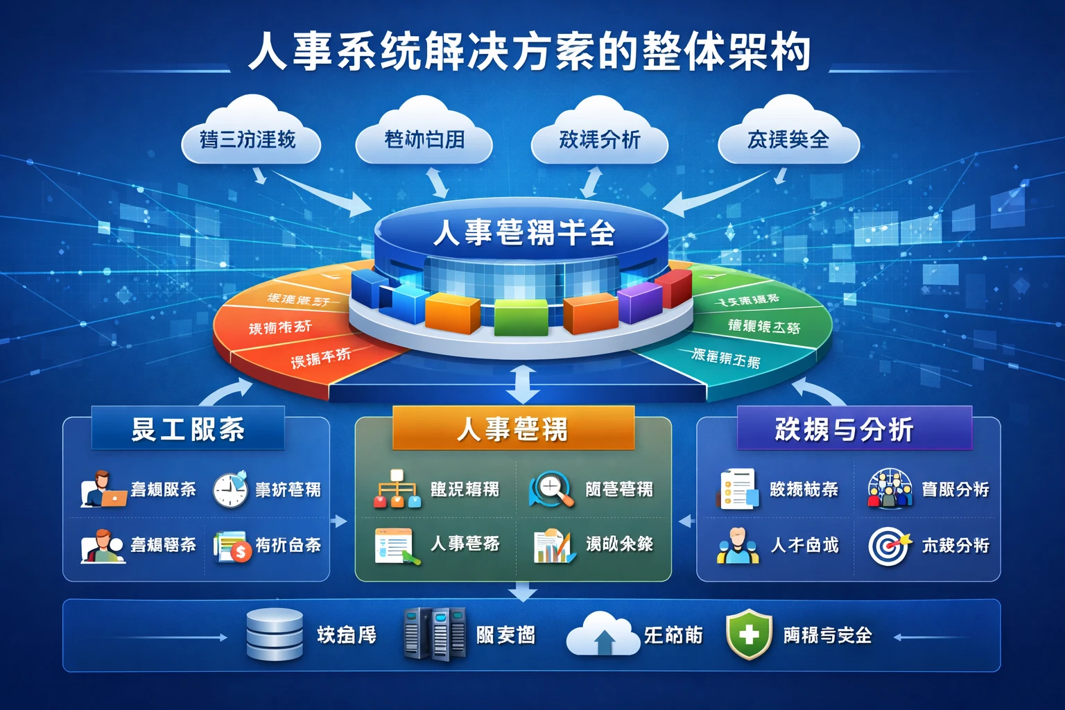 人事系统解决方案的整体架构