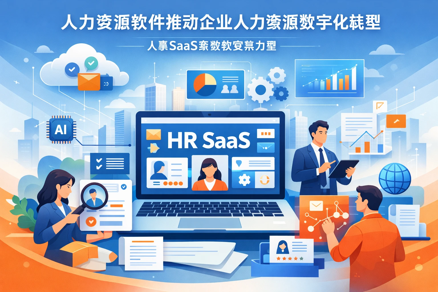 人力资源软件推动企业人力资源数字化转型：人事SaaS系统的变革力量