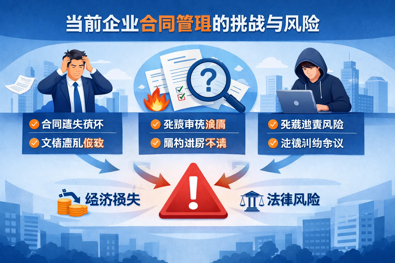 当前企业合同管理的挑战与风险