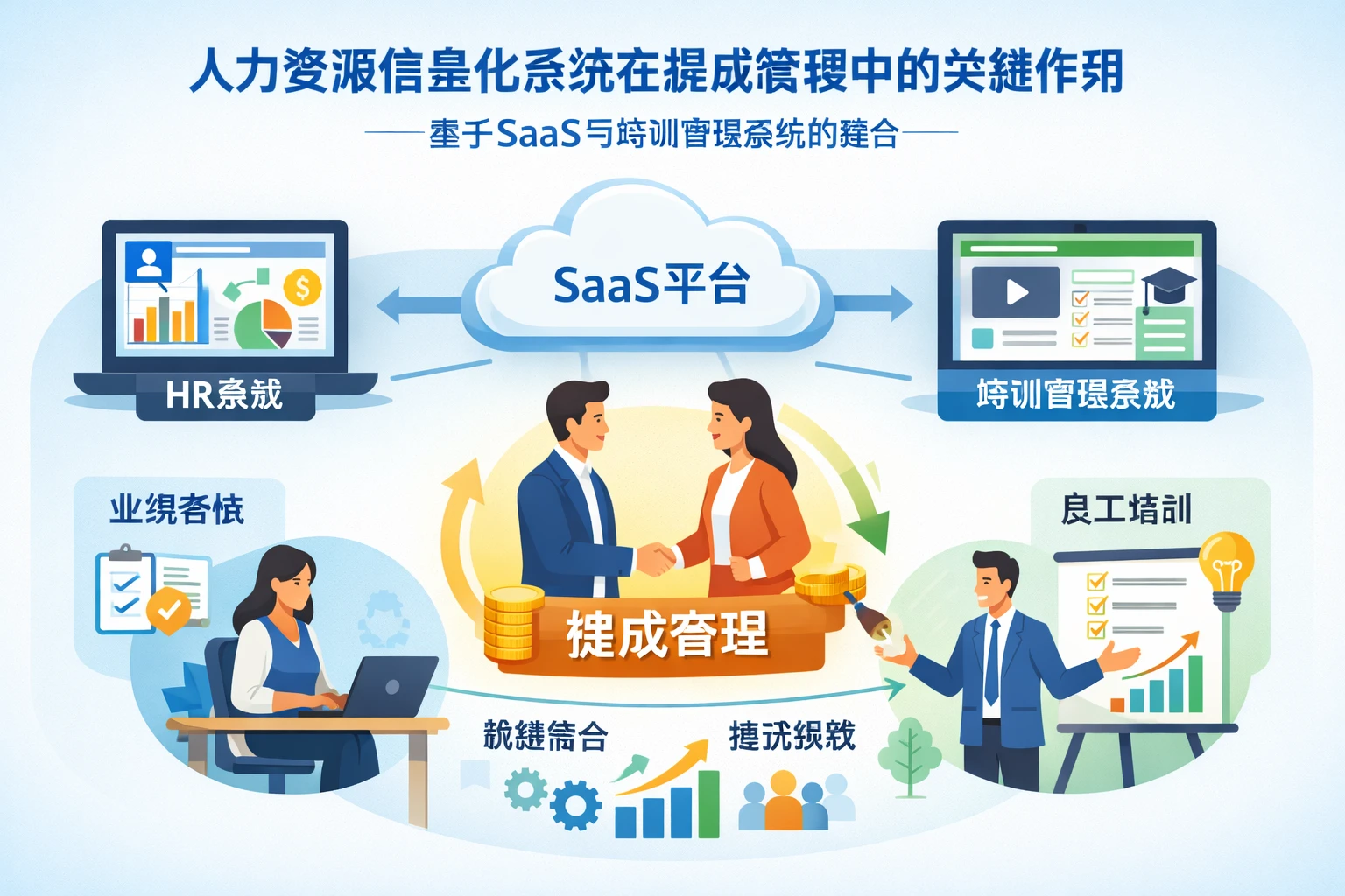 人力资源信息化系统在提成管理中的关键作用——基于SaaS与培训管理系统的整合