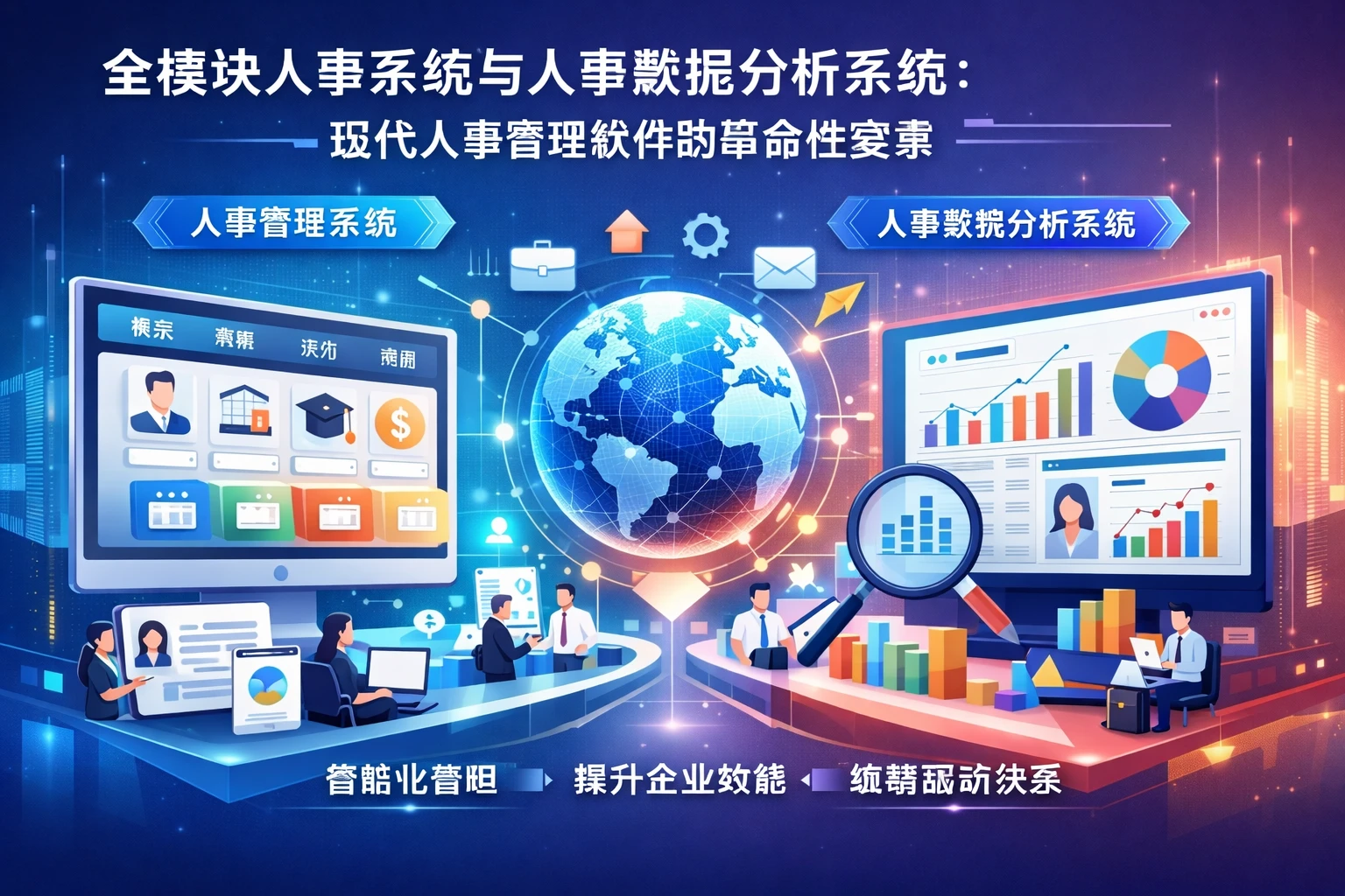 全模块人事系统与人事数据分析系统：现代人事管理软件的革命性变革