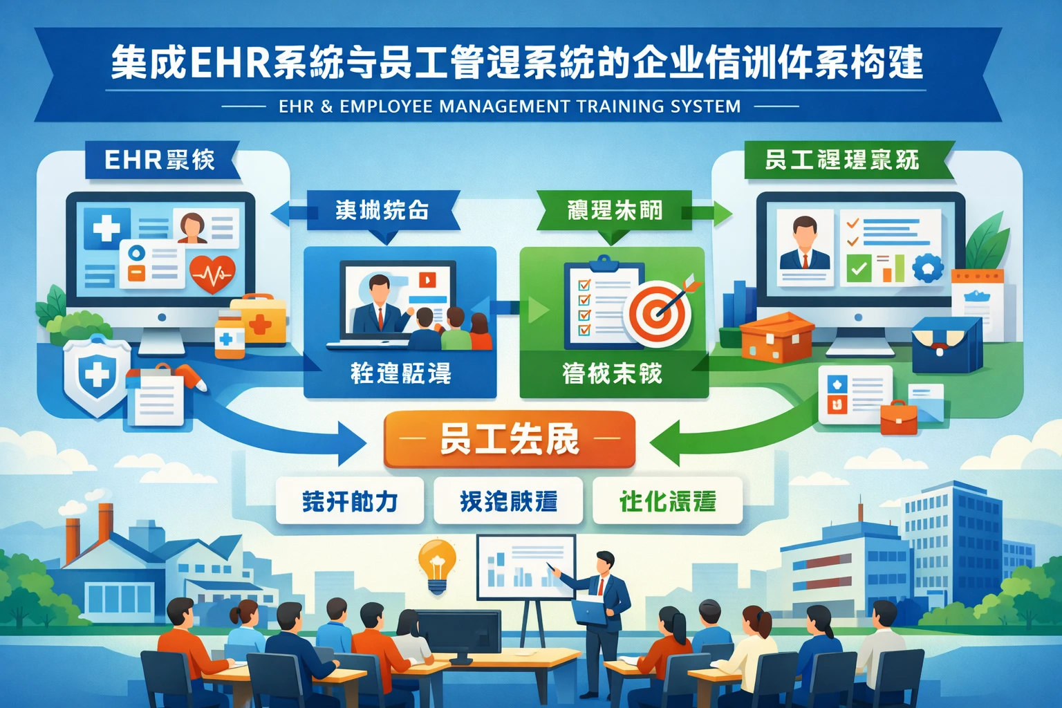 集成EHR系统与员工管理系统的企业培训体系构建