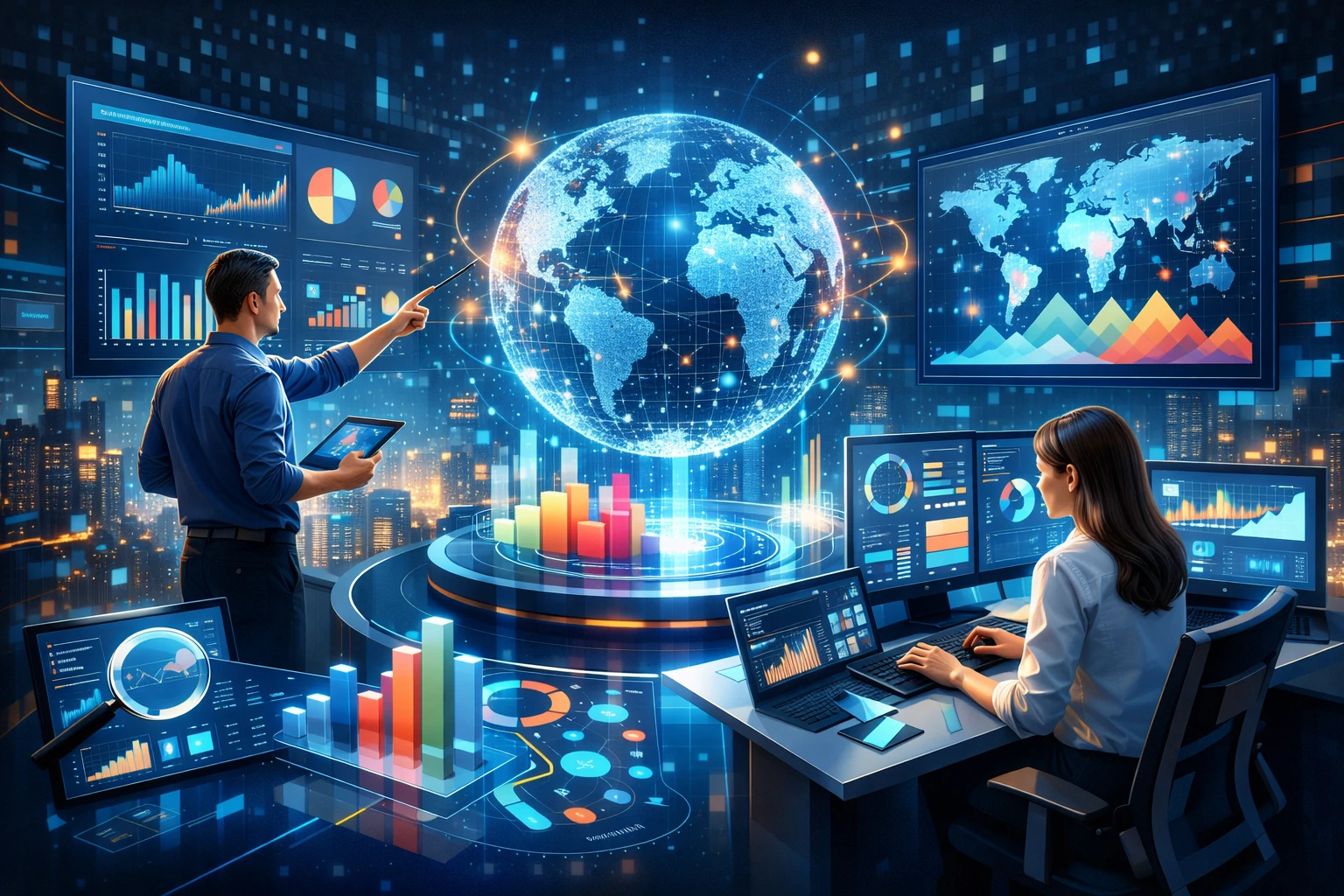 智能分析与可视化呈现