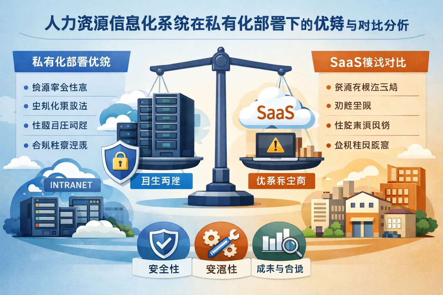 人力资源信息化系统在私有化部署下的优势与对比分析