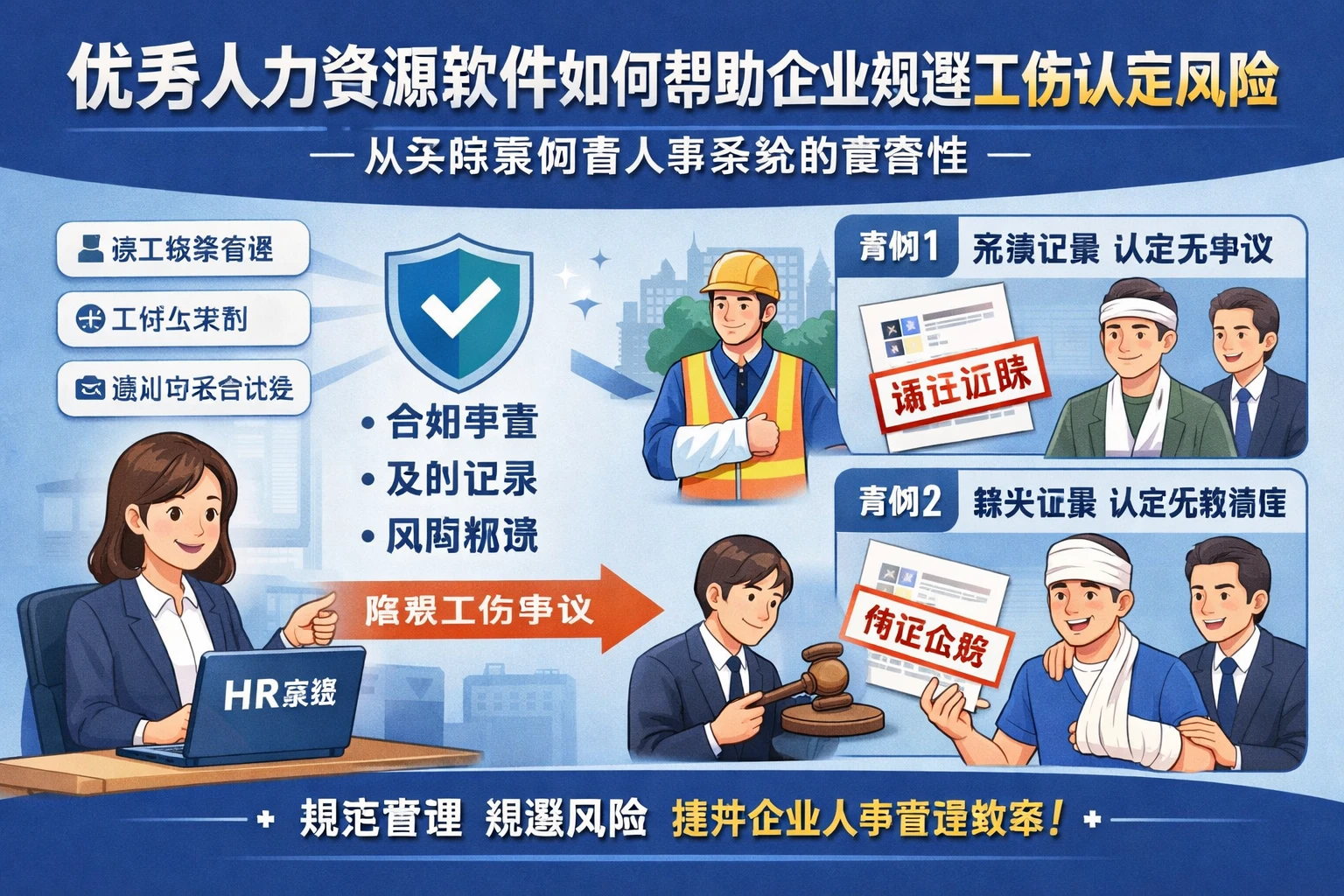 优秀人力资源软件如何帮助企业规避工伤认定风险——从实际案例看人事系统的重要性