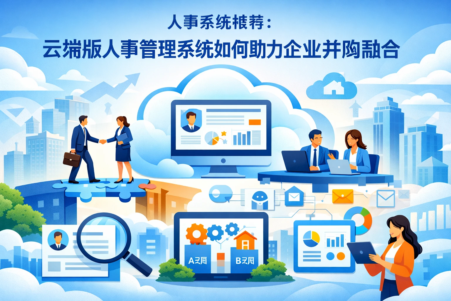 人事系统推荐：云端版人事管理系统如何助力企业并购融合