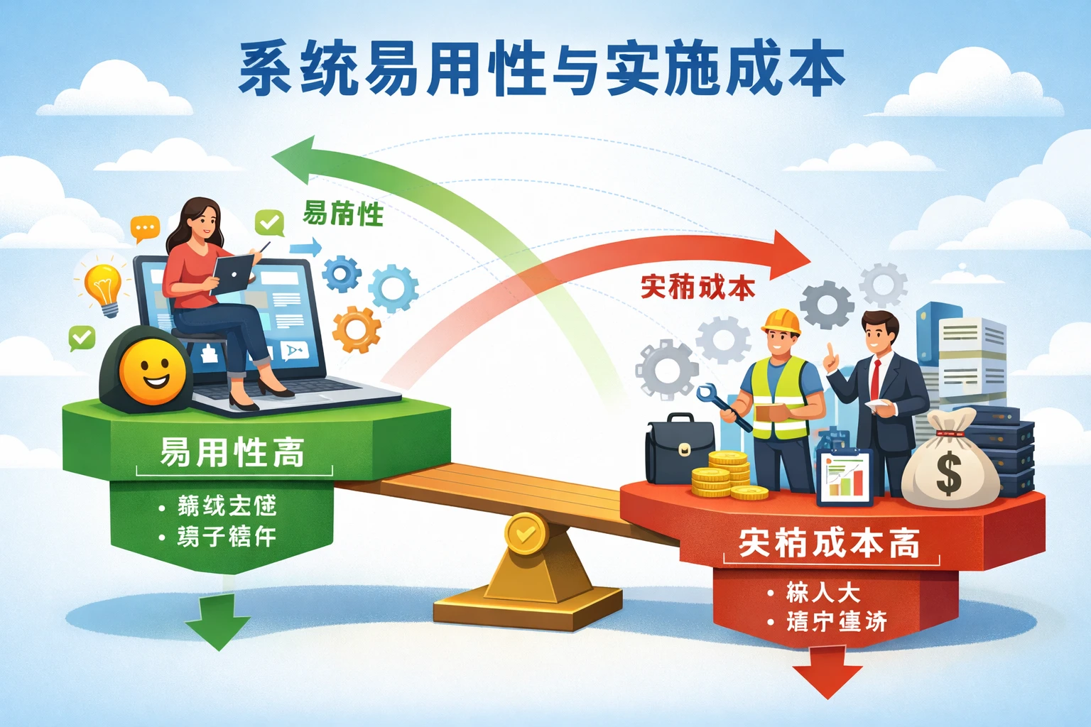 系统易用性与实施成本