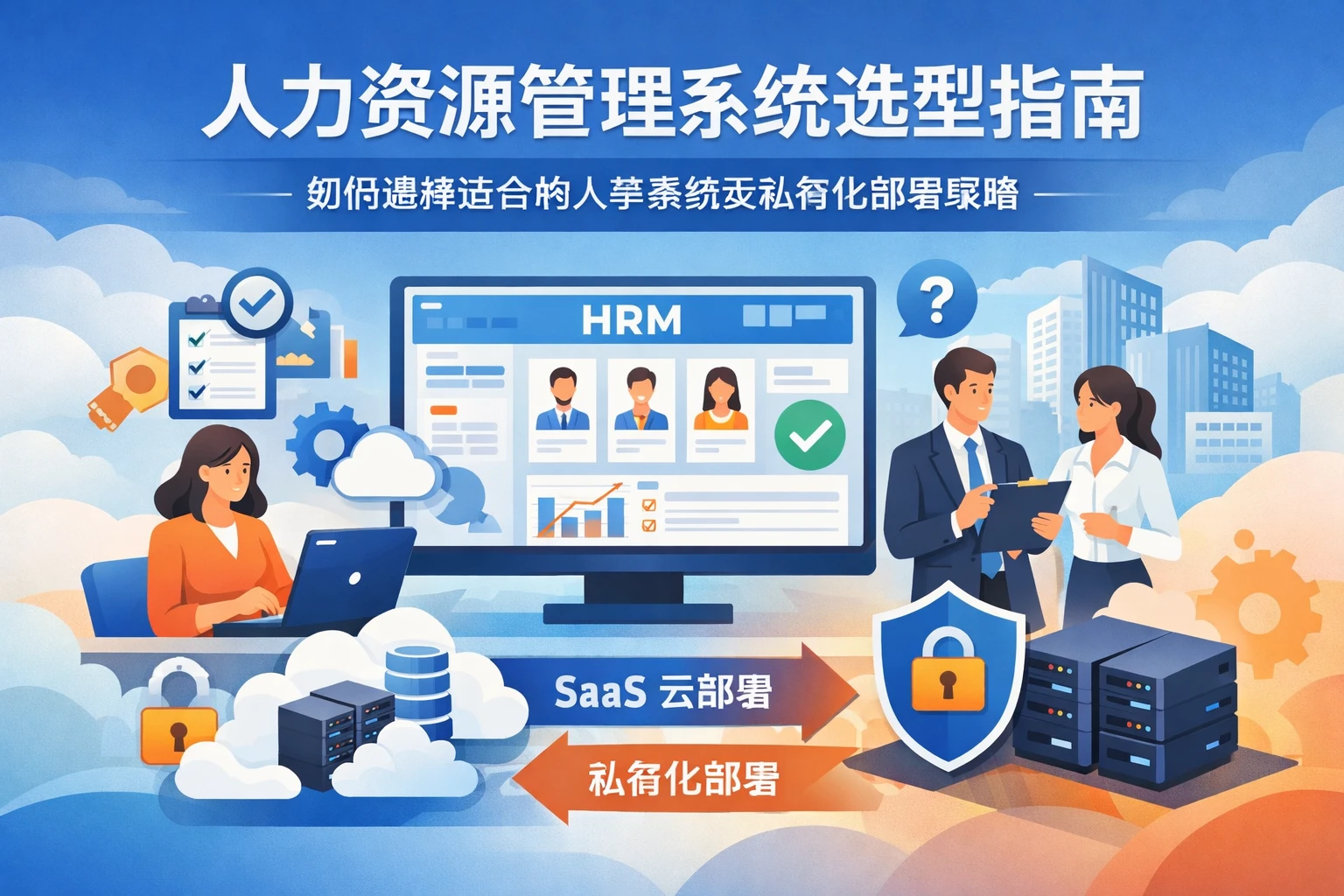 人力资源管理系统选型指南:如何选择适合的人事系统及私有化部署策略