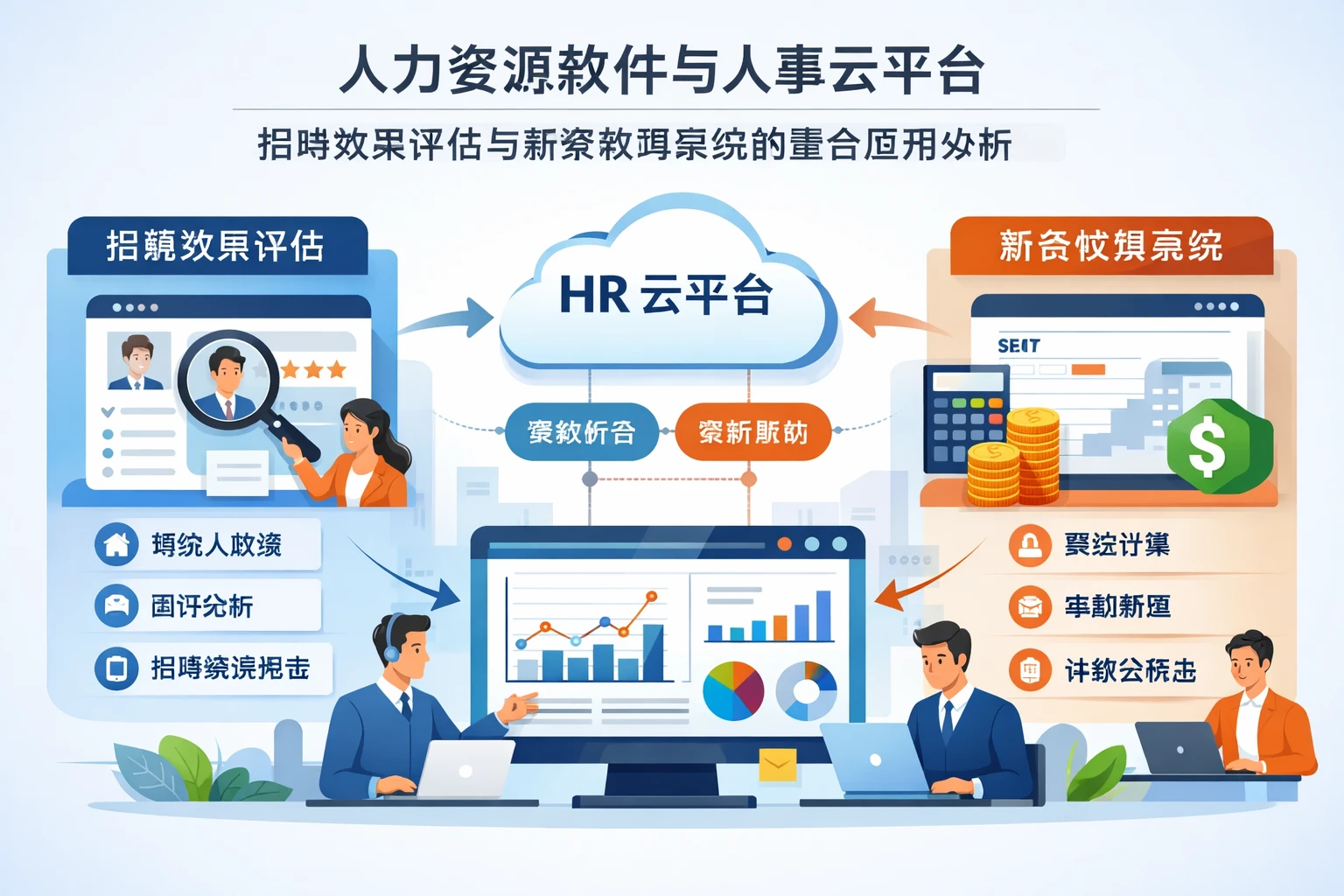 人力资源软件与人事云平台：招聘效果评估与薪资核算系统的整合应用分析