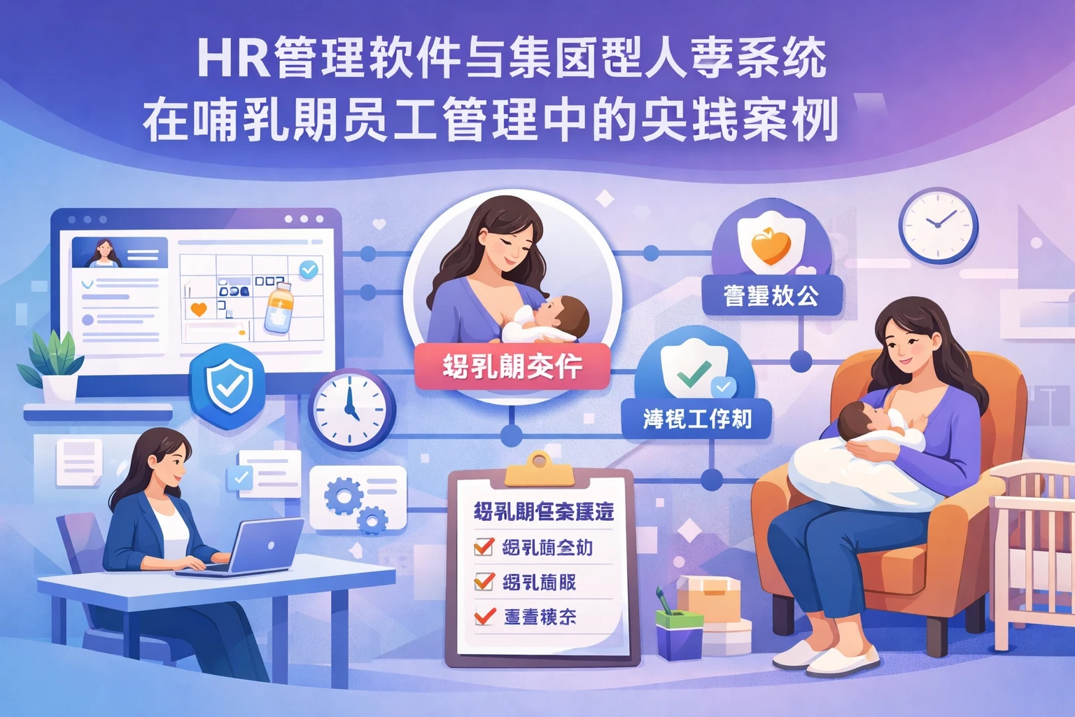 HR管理软件与集团型人事系统在哺乳期员工管理中的实践案例