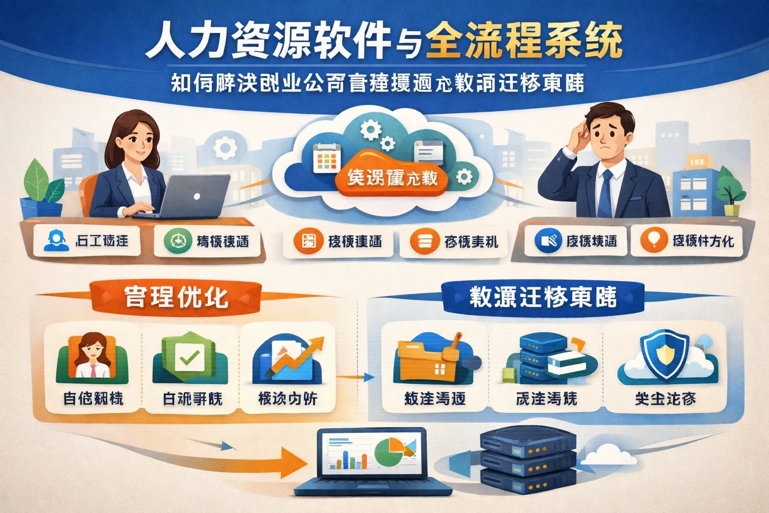 人力资源软件与全流程系统如何解决创业公司管理难题及数据迁移策略