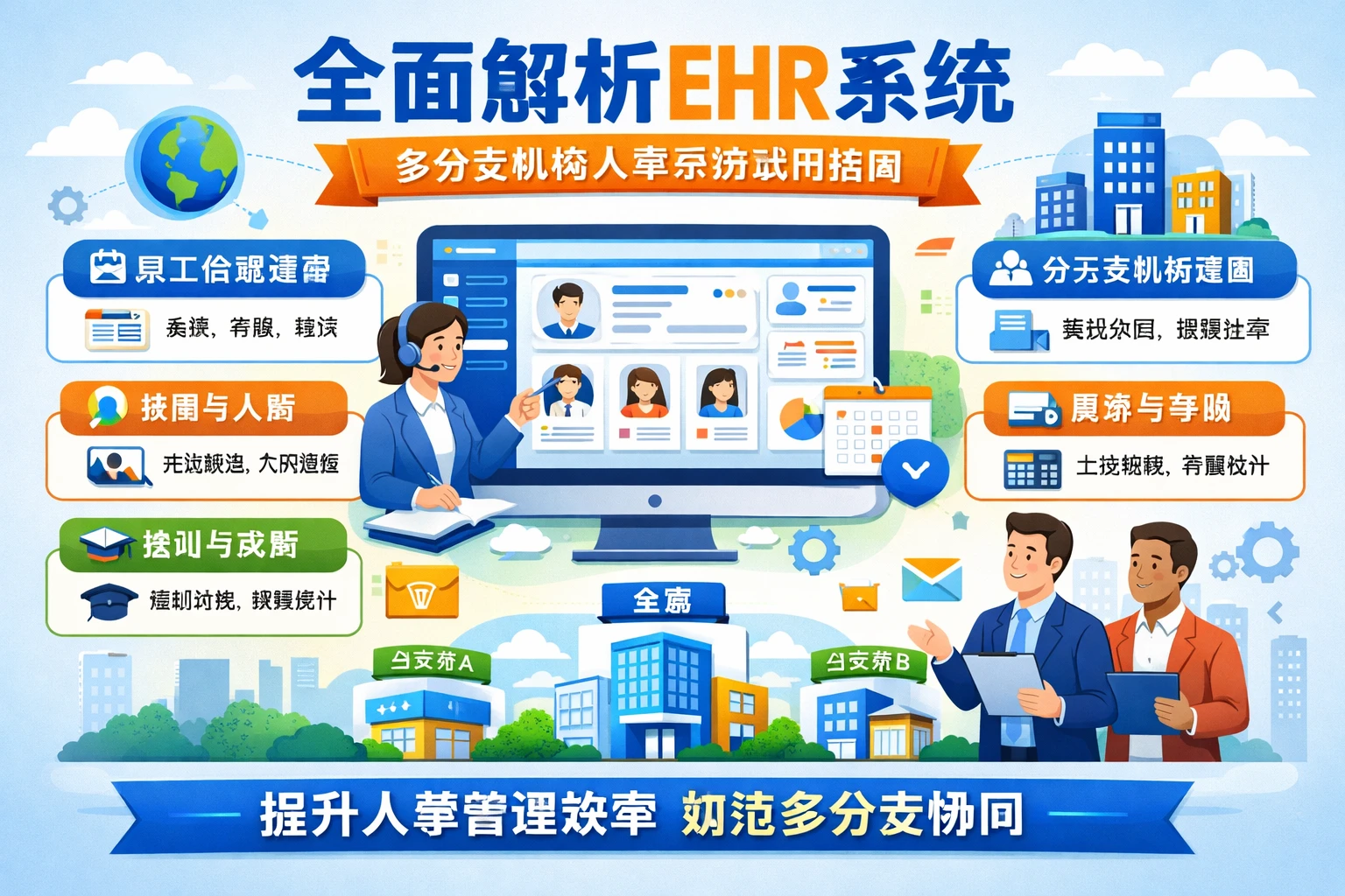 全面解析EHR系统：多分支机构人事系统试用指南