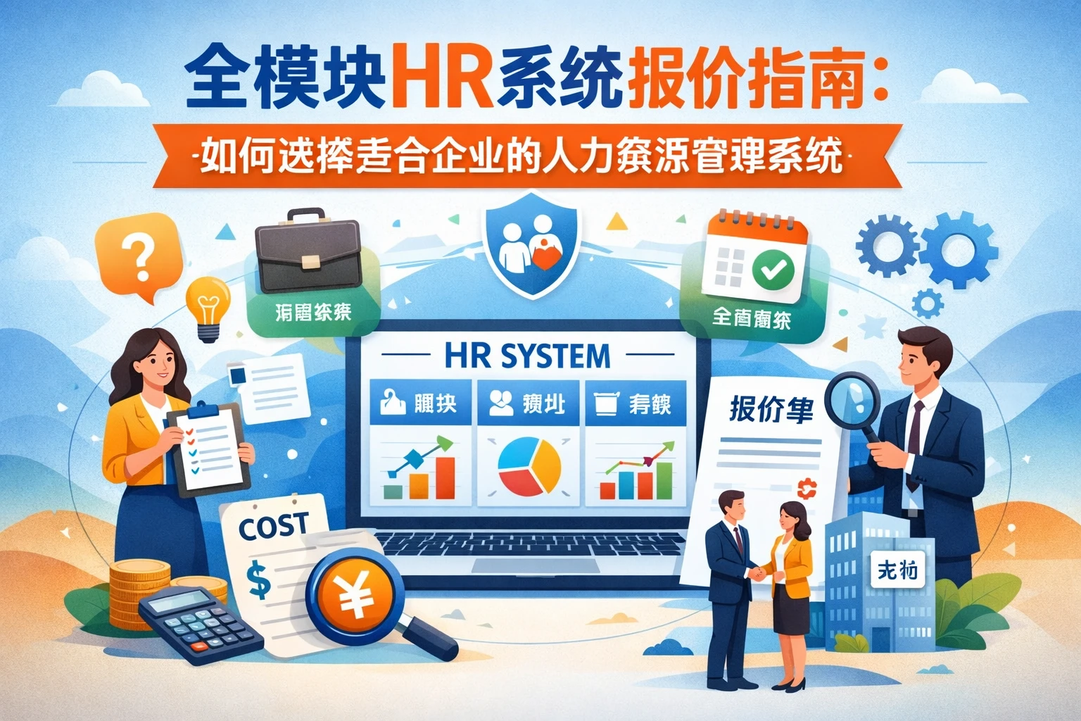 全模块HR系统报价指南：如何选择适合企业的人力资源管理系统