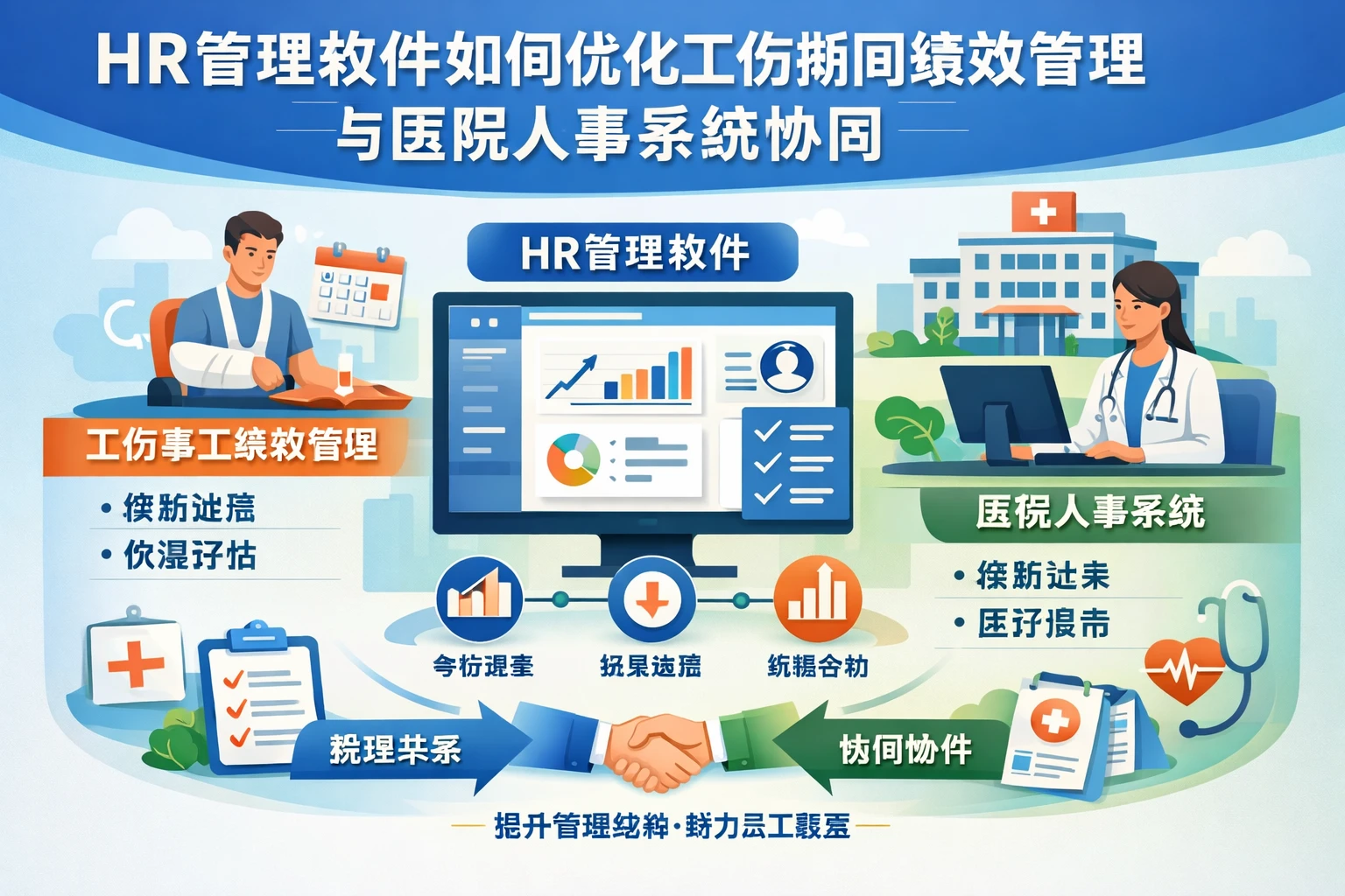 HR管理软件如何优化工伤期间绩效管理与医院人事系统协同