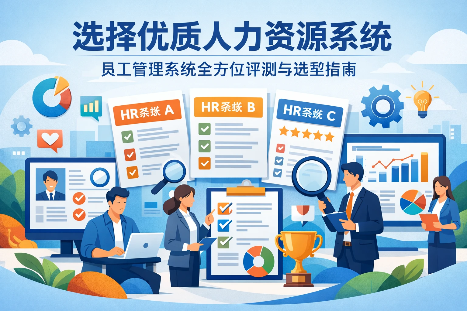 选择优质人力资源系统：员工管理系统全方位评测与选型指南