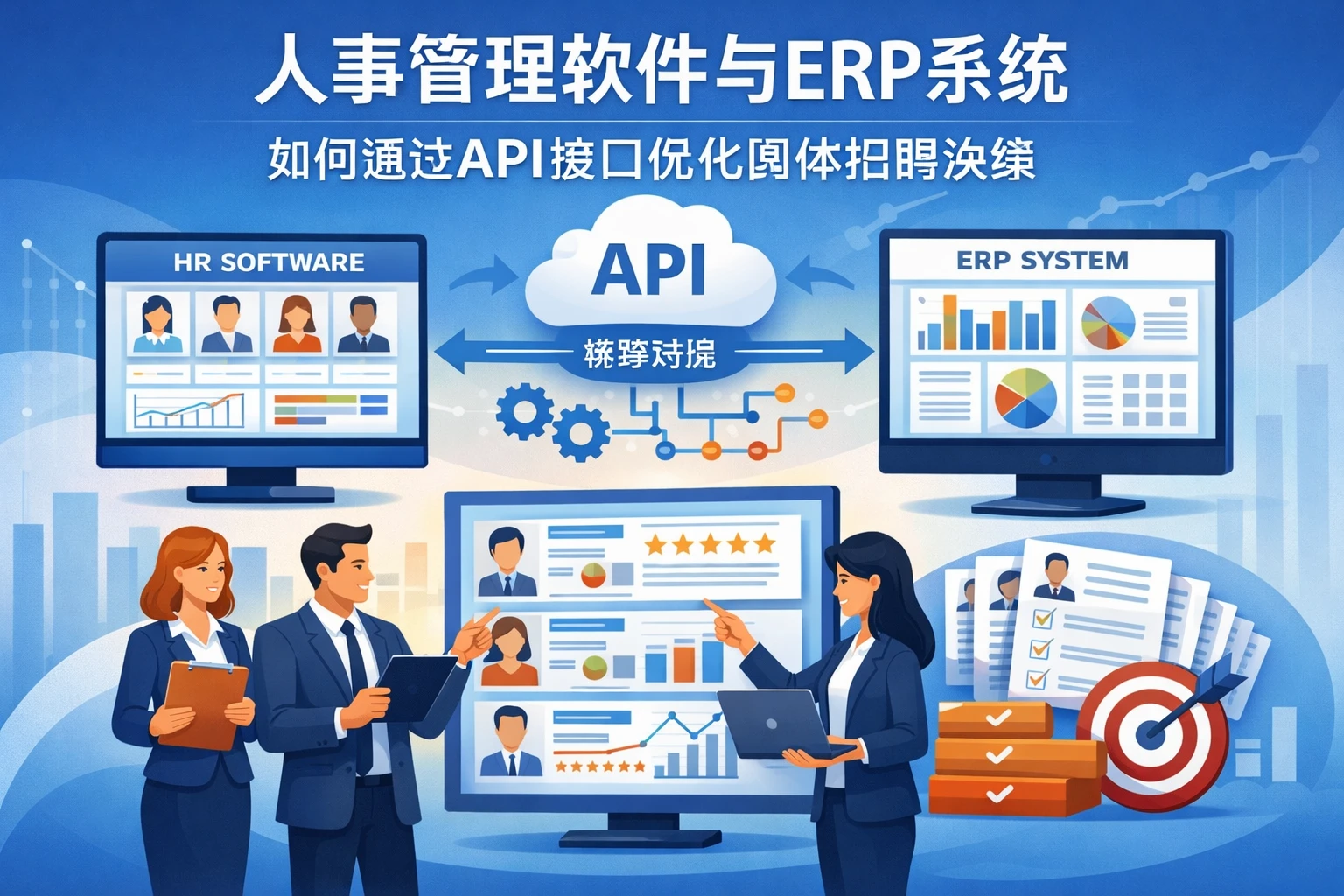 人事管理软件与ERP系统：如何通过API接口优化团体招聘决策