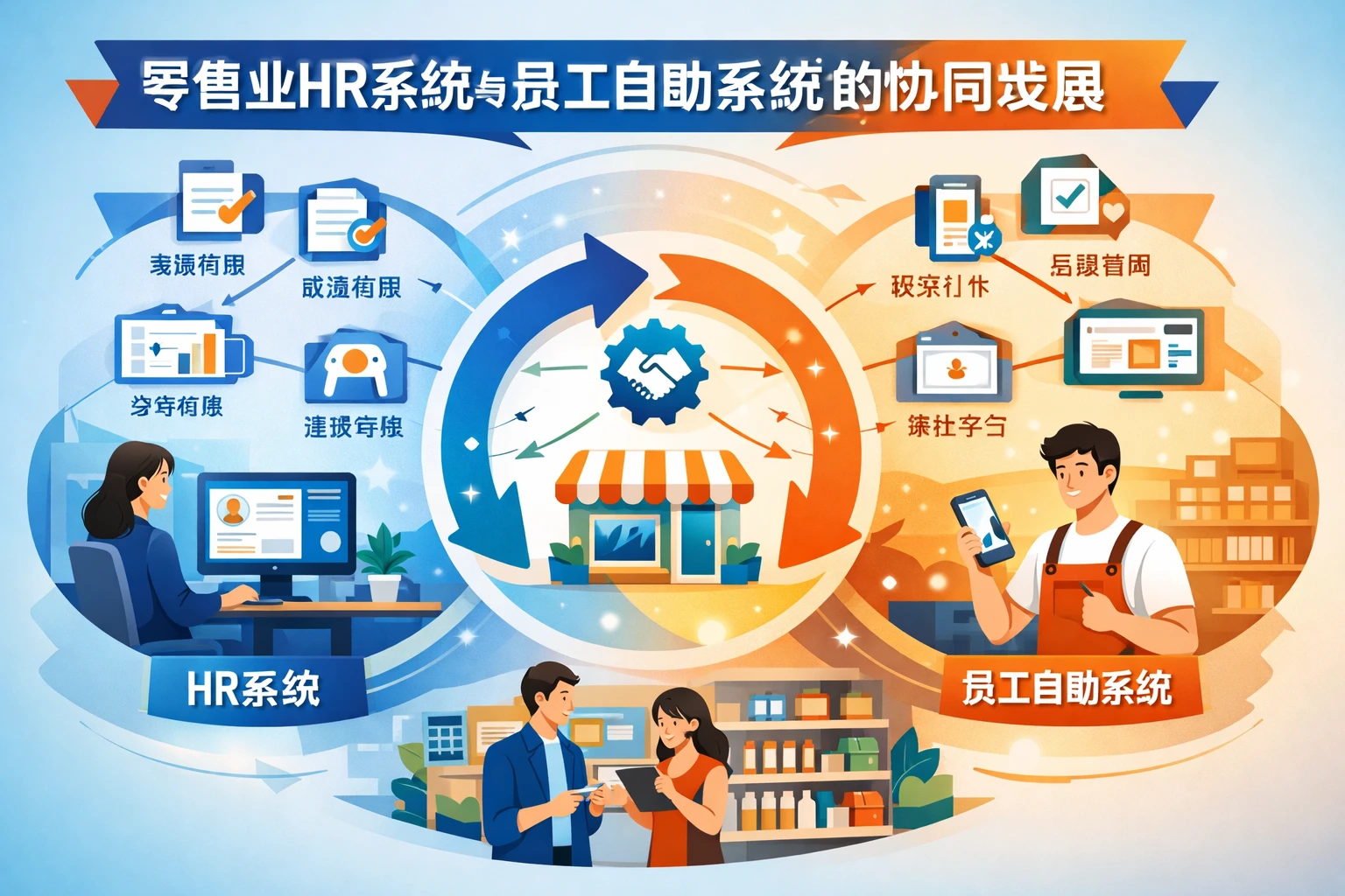 零售业HR系统与员工自助系统的协同发展