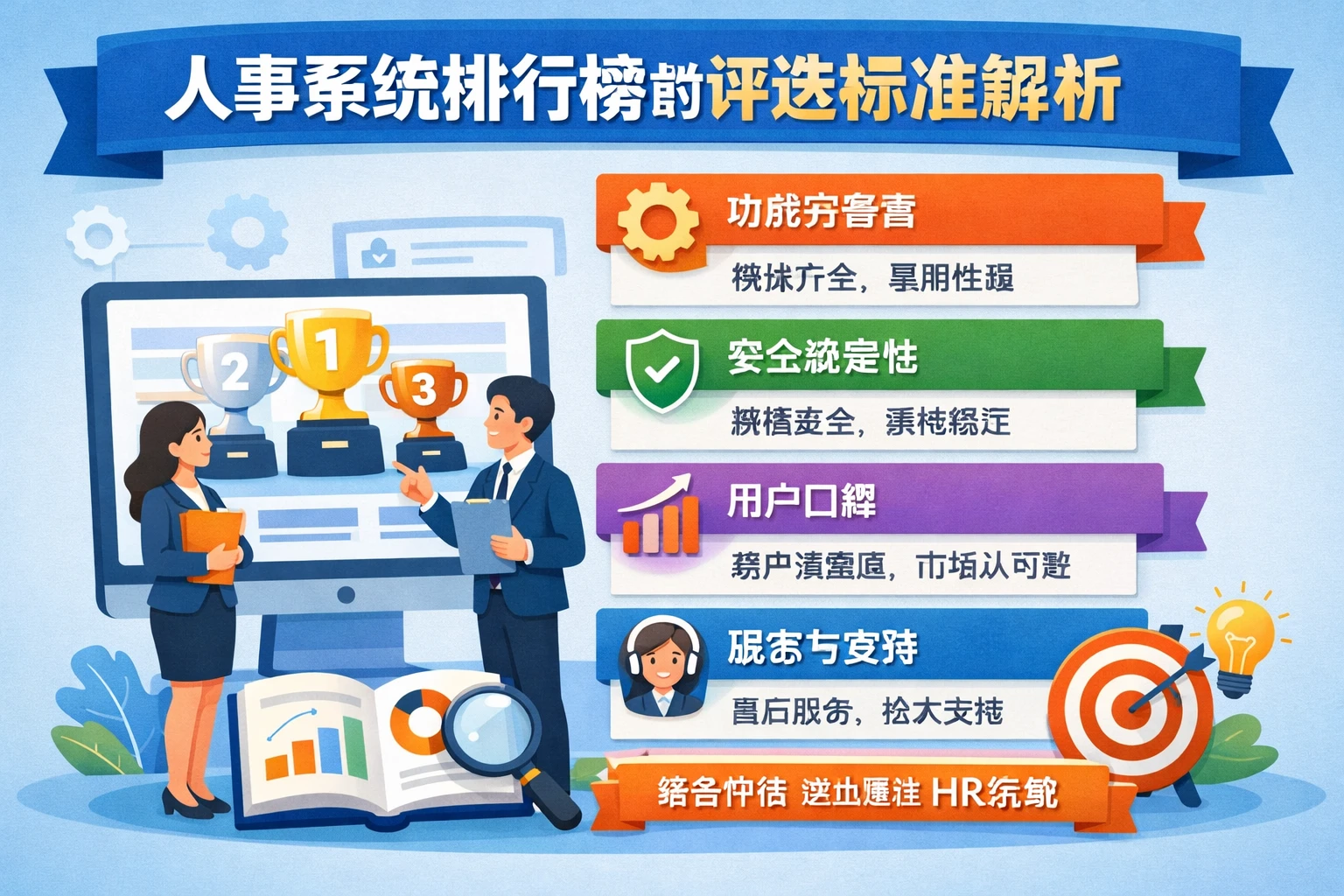 人事系统排行榜的评选标准解析