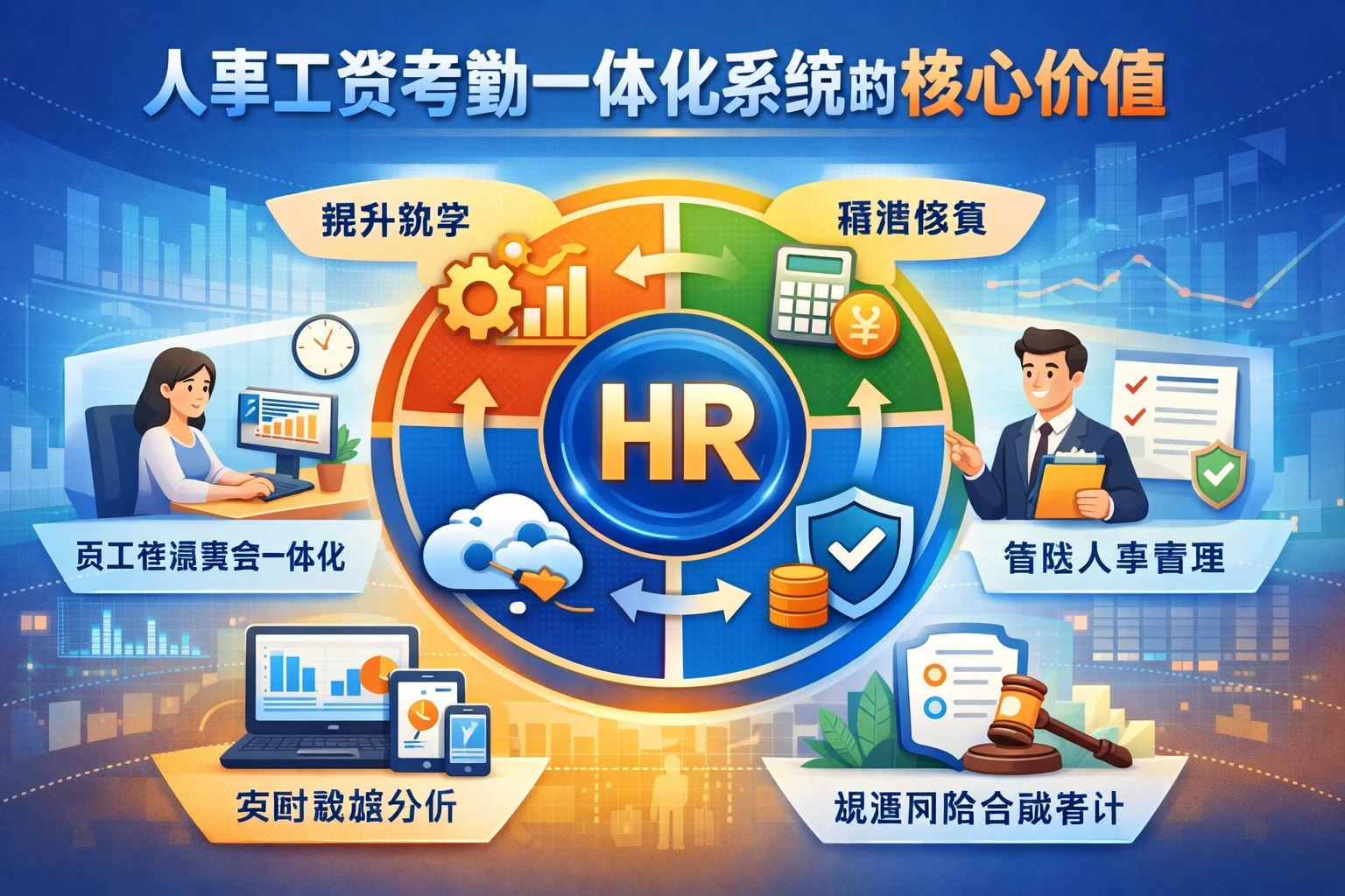 人事工资考勤一体化系统的核心价值