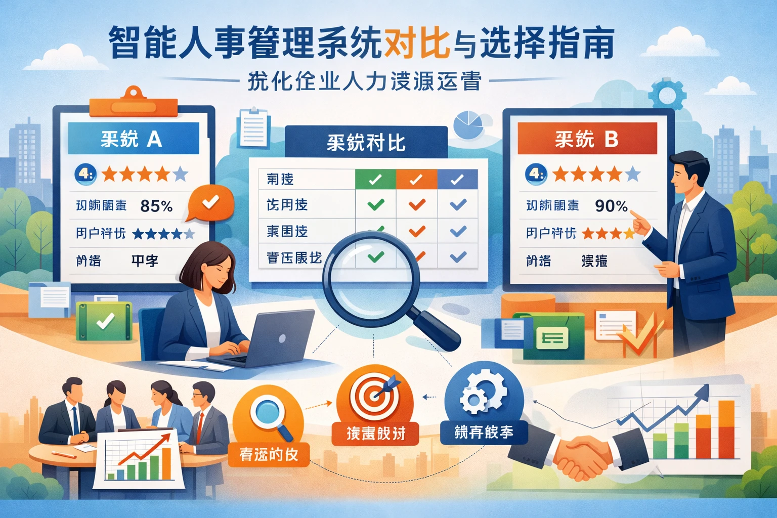 智能人事管理系统对比与选择指南：优化企业人力资源运营