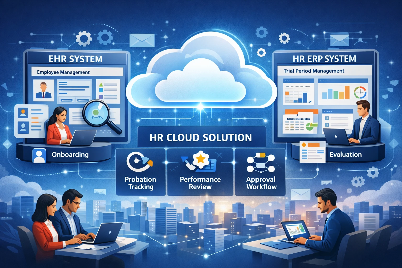 现代企业ehr系统与人事ERP系统在员工试用期管理中的云端HR系统解决方案