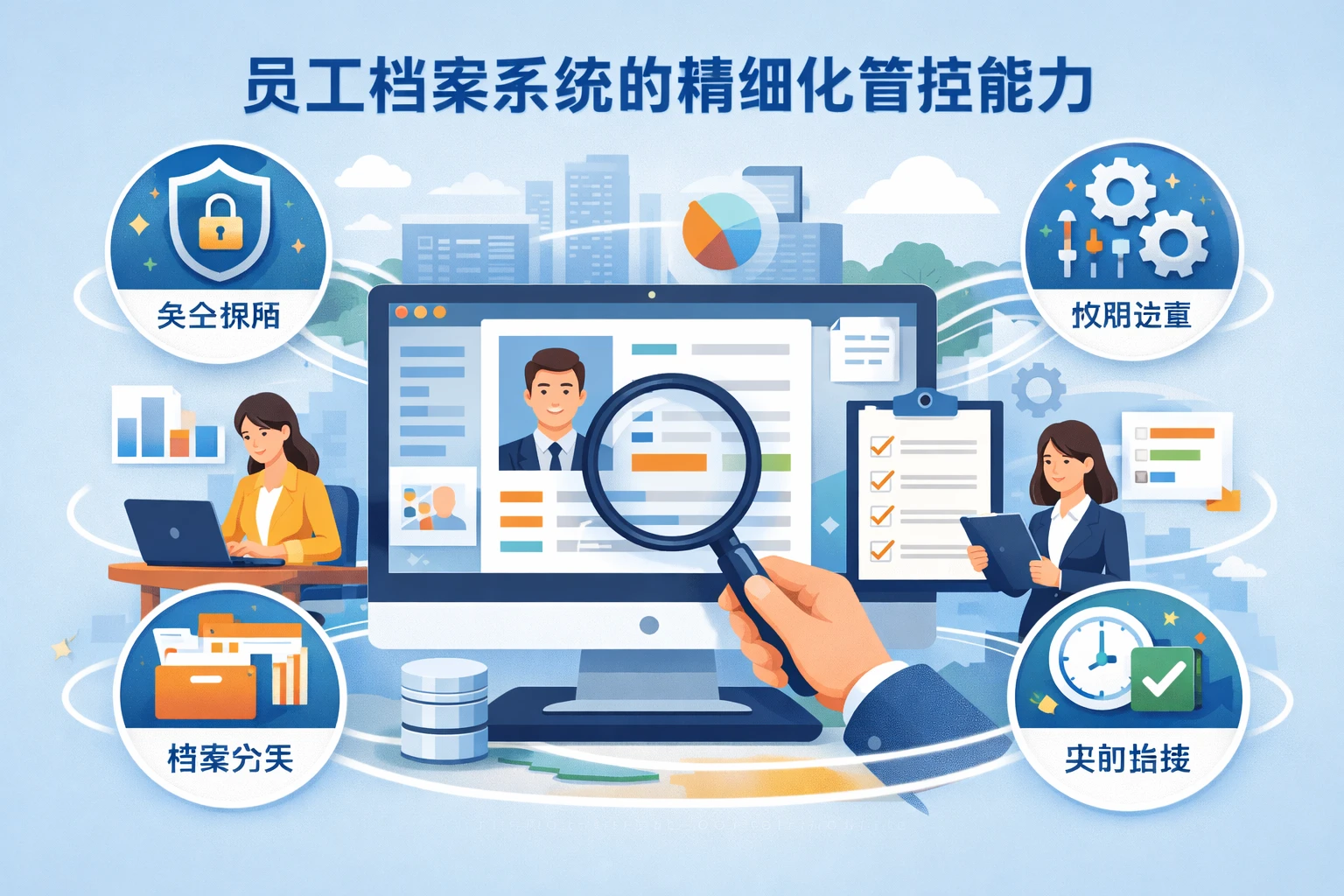 员工档案系统的精细化管控能力