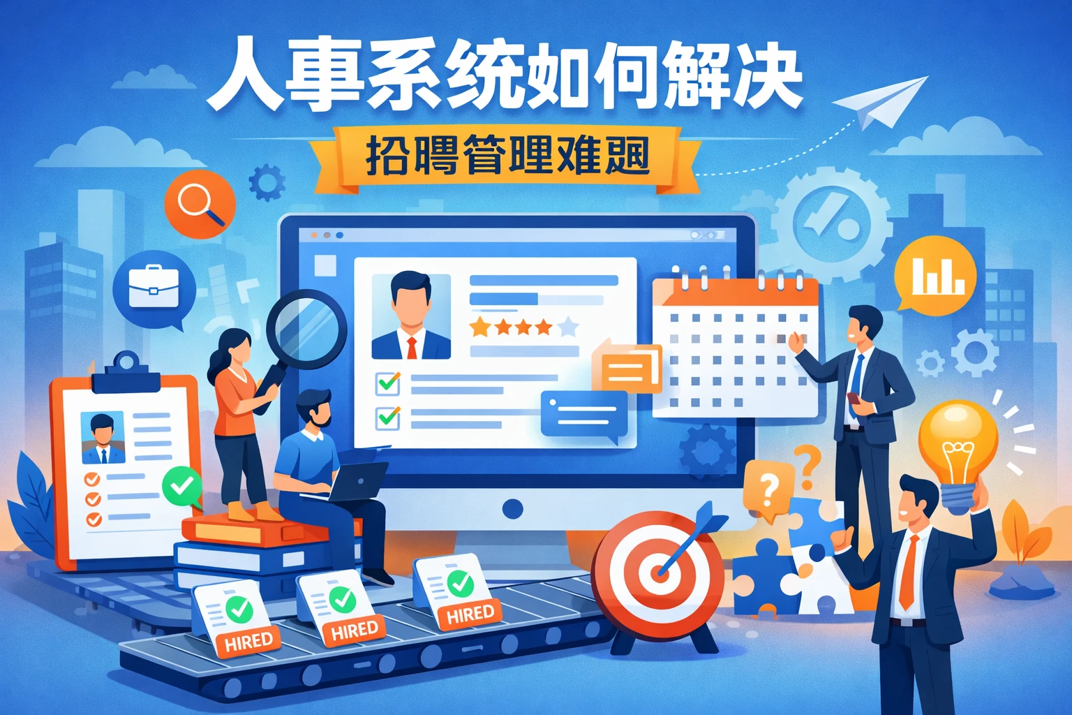人事系统如何解决招聘管理难题