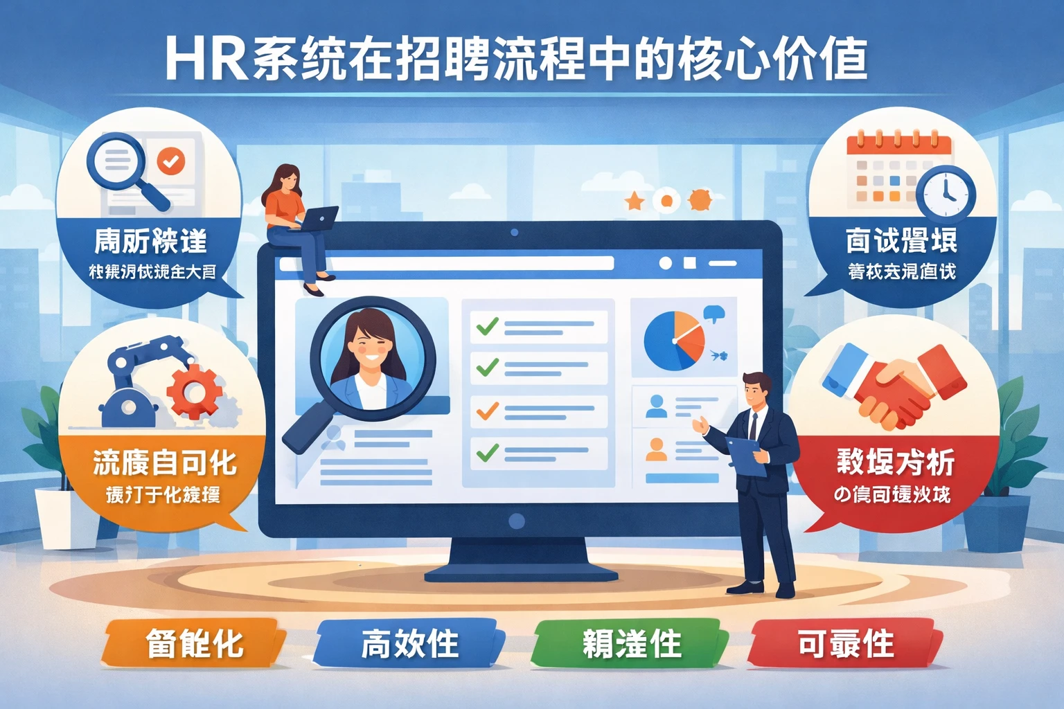 HR系统在招聘流程中的核心价值