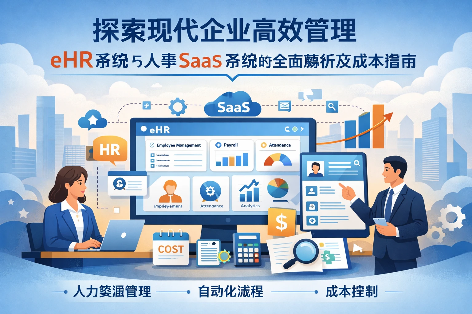 探索现代企业高效管理：eHR系统与人事SaaS系统的全面解析及成本指南