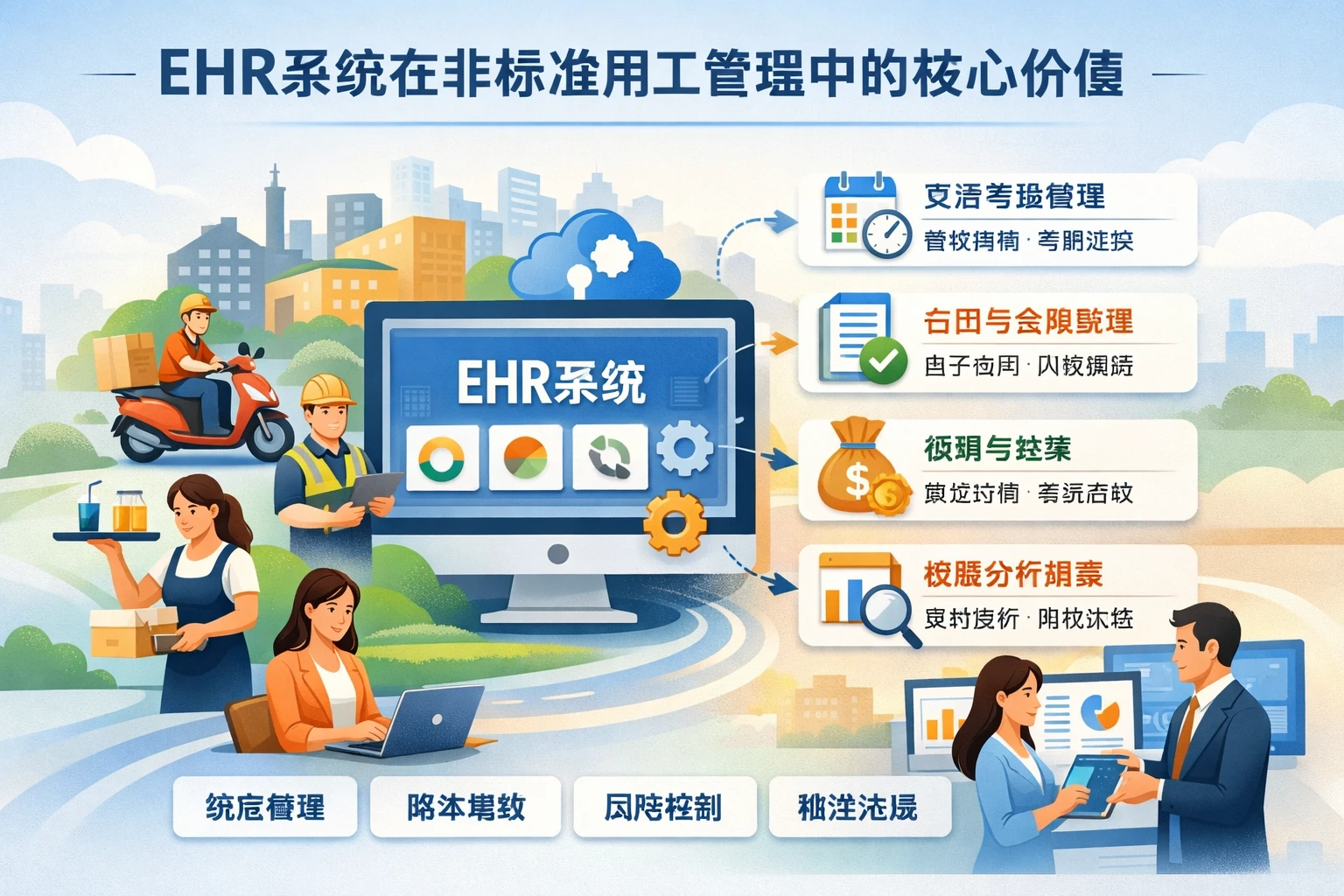 ehr系统在非标准用工管理中的核心价值