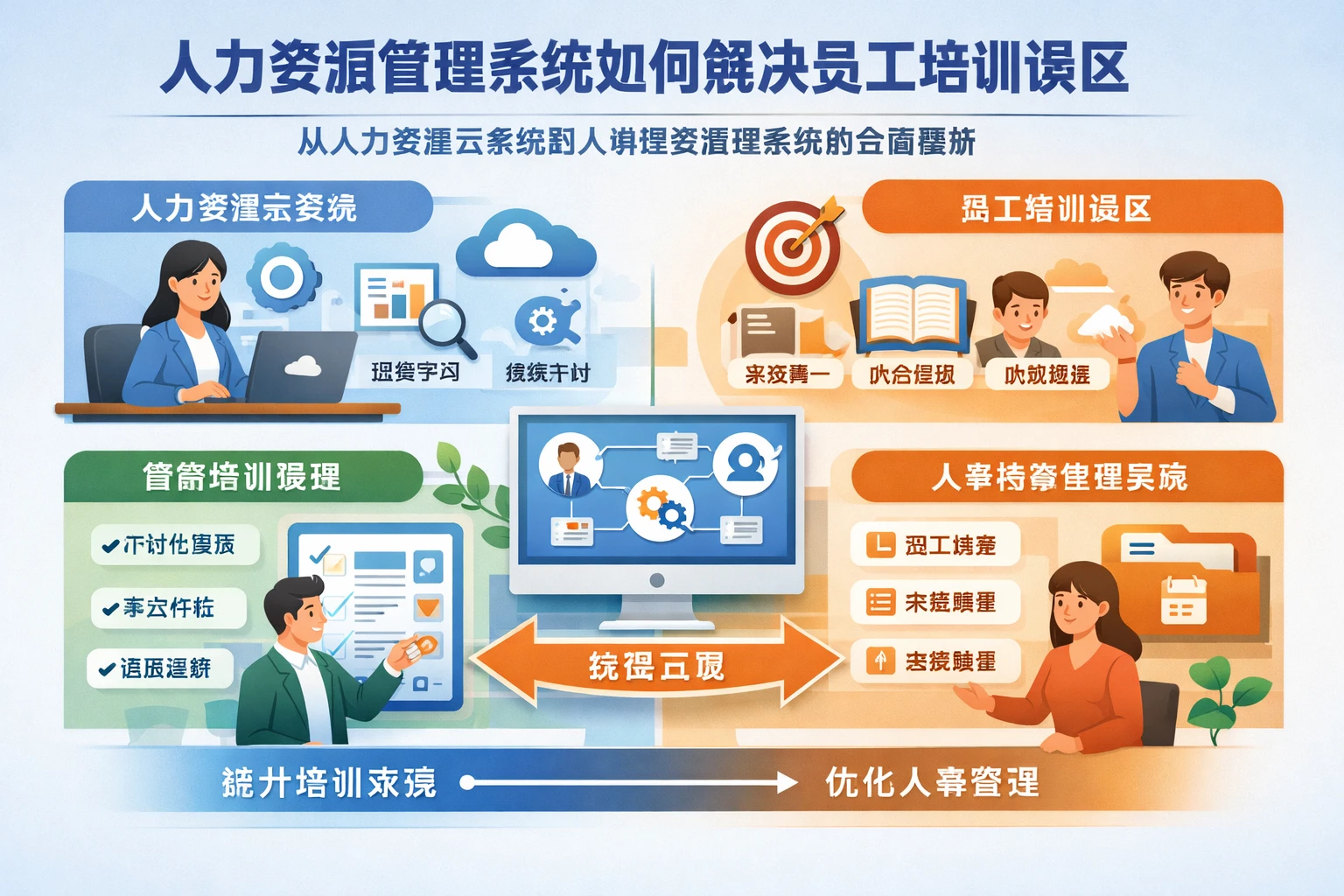 人力资源管理系统如何解决员工培训误区：从人力资源云系统到人事档案管理系统的全面解析