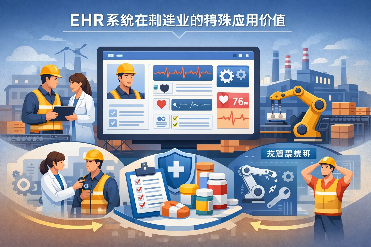 EHR系统在制造业的特殊应用价值
