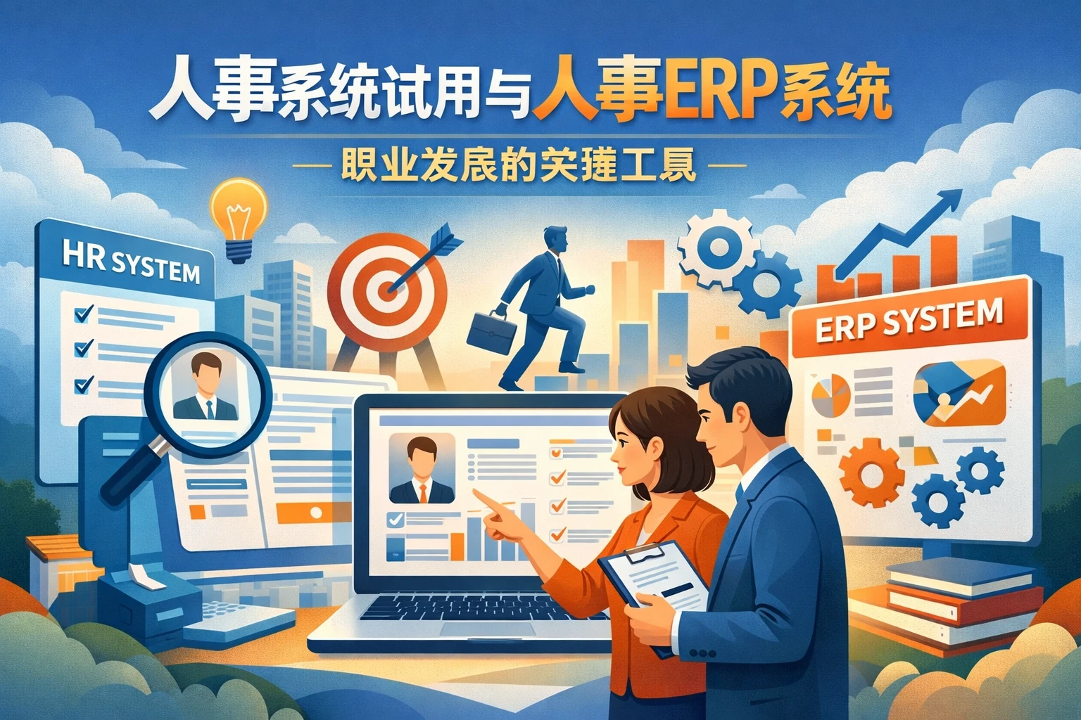 人事系统试用与人事ERP系统：职业发展的关键工具