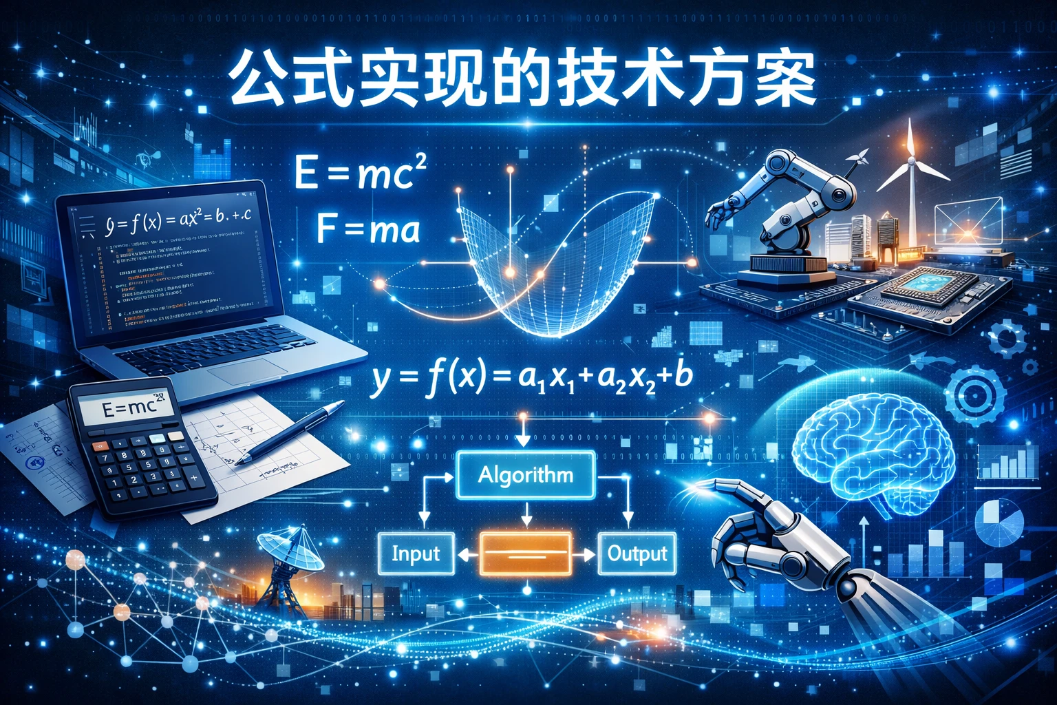 公式实现的技术方案